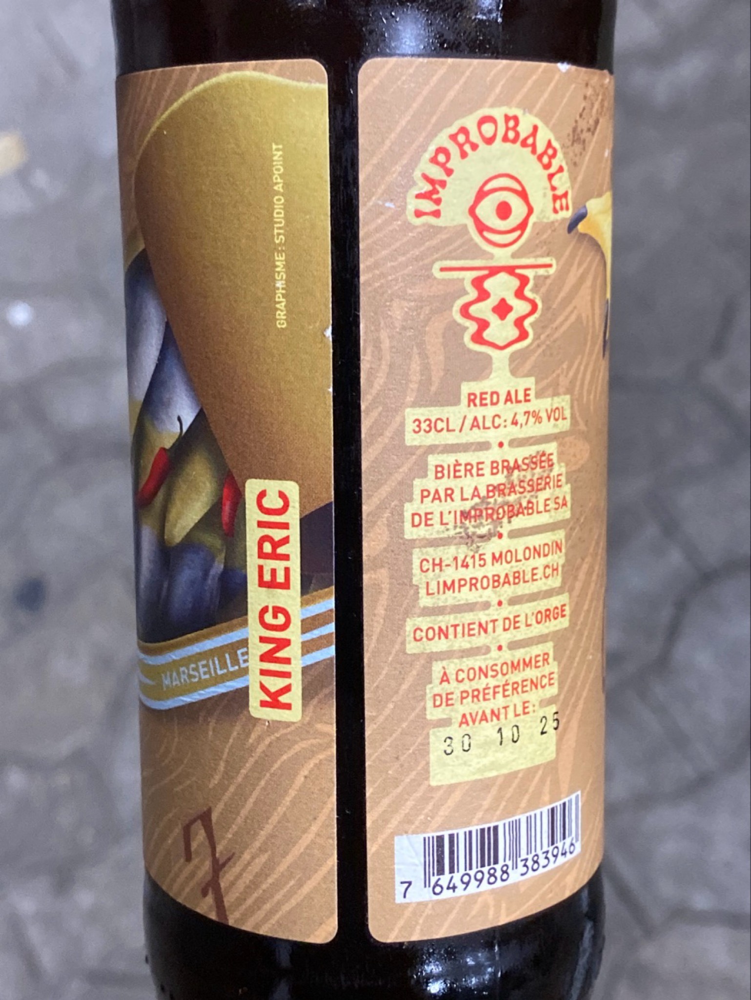 King Eric, Brasserie De L'Improbable