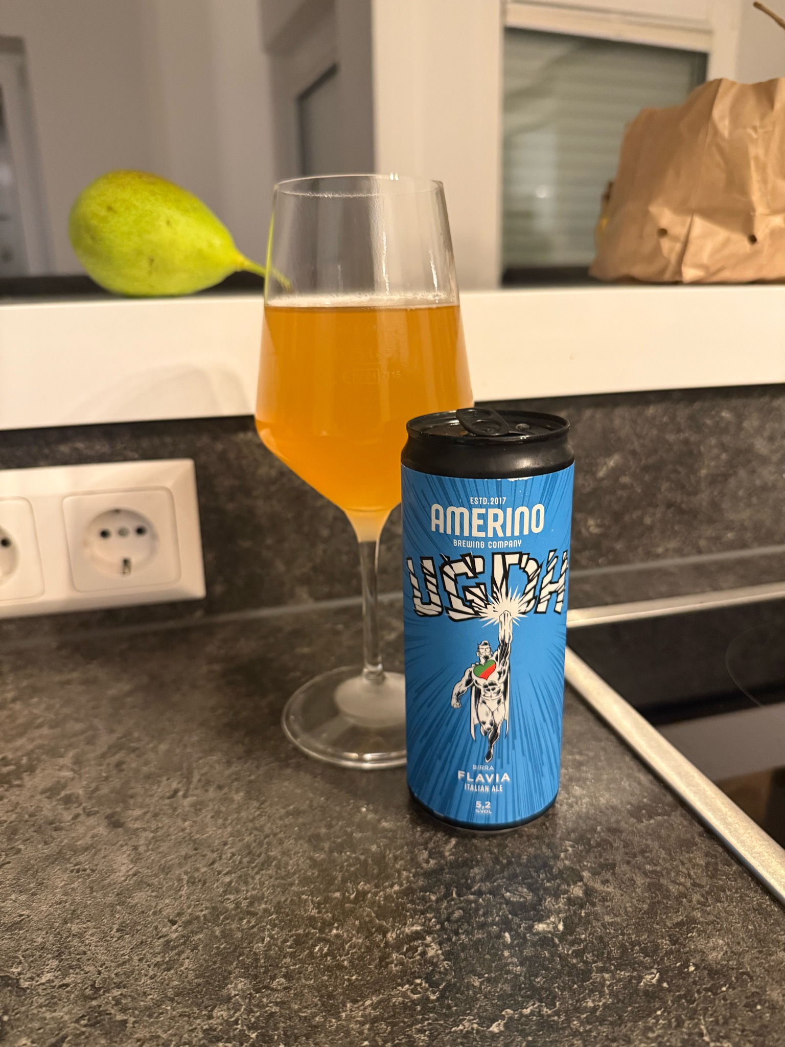 FLAVIA UGDH (ITALIAN ALE), Birrificio Amerino