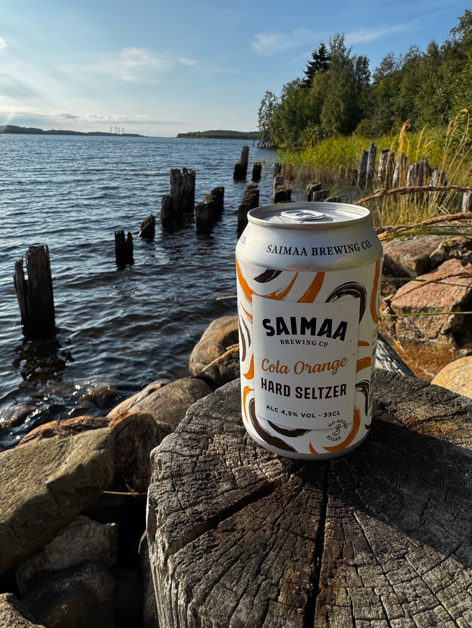 Hard Seltzer Cola Orange, Finland
