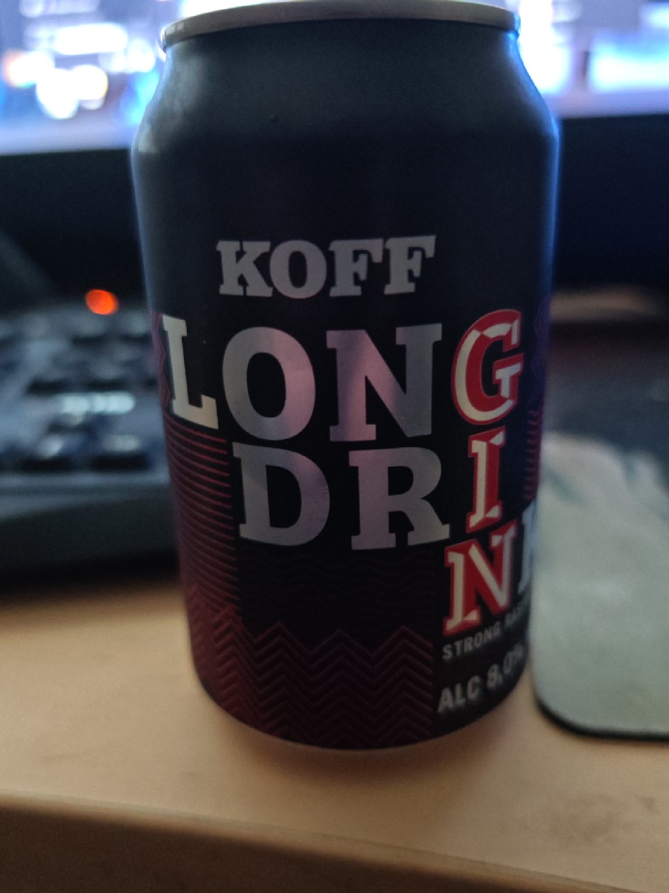 Koff Long Drink Strong Raspberry, Finland