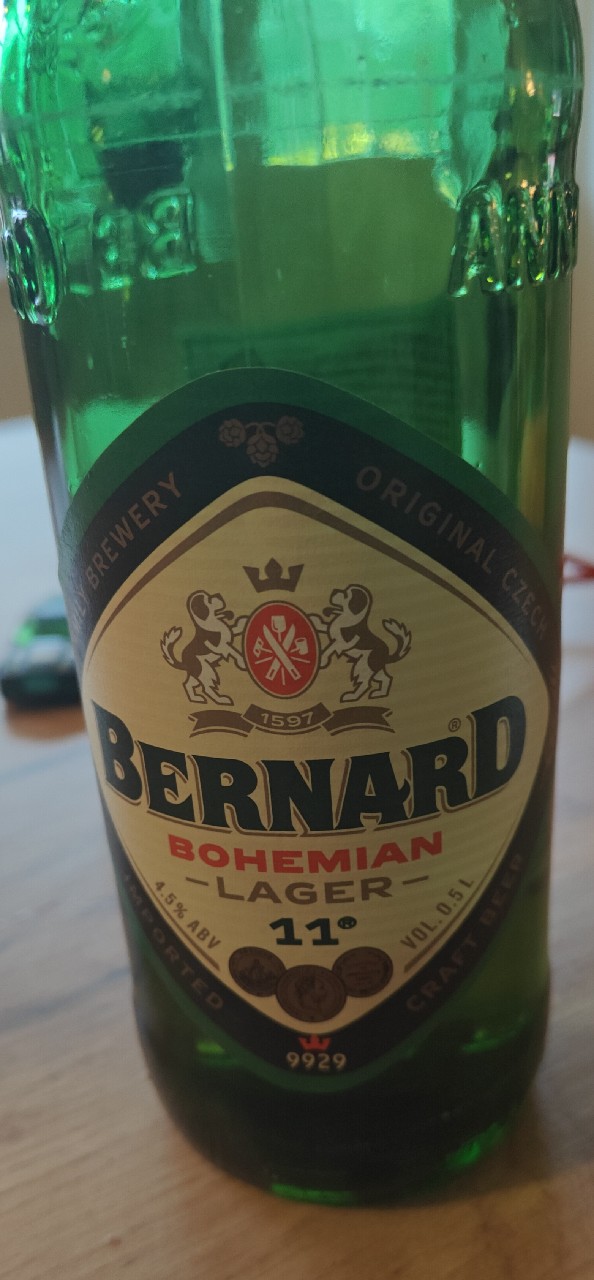 bernard bohemian lager, Czech Republic