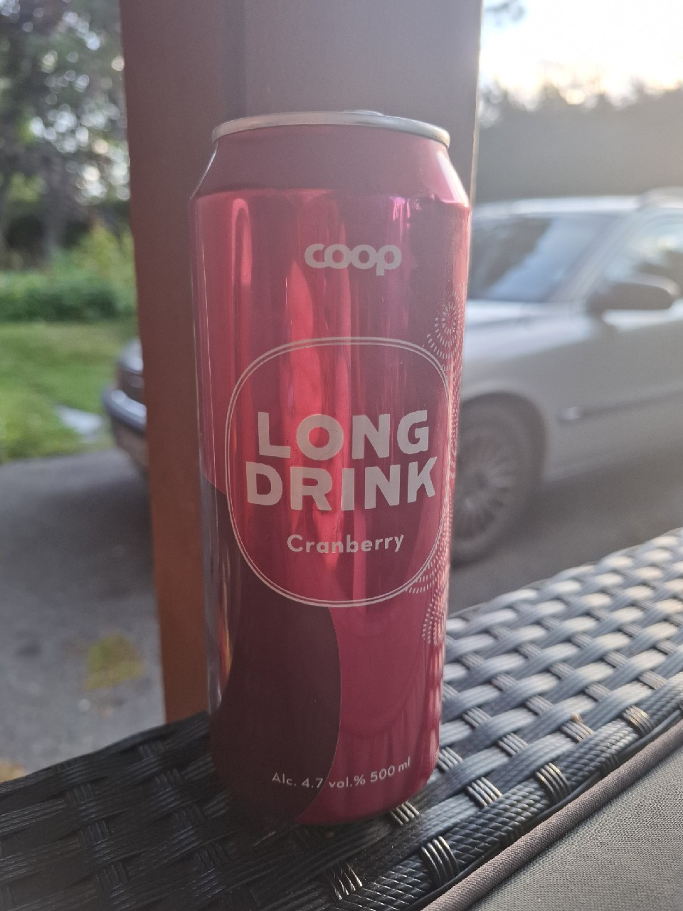Coop Cranberry Long Drink, Finland