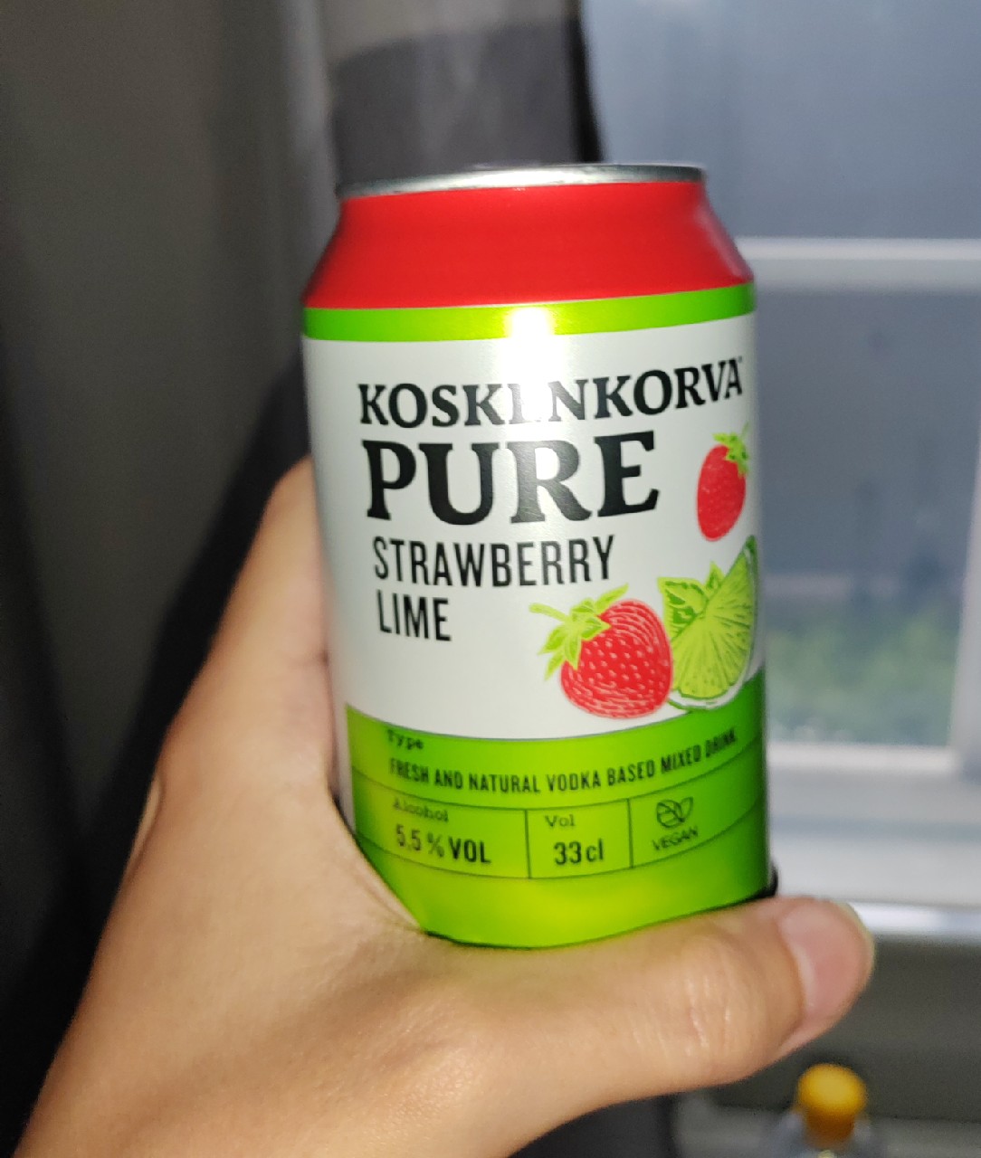Koskenkorva Pure Strawberry Lime, Finland