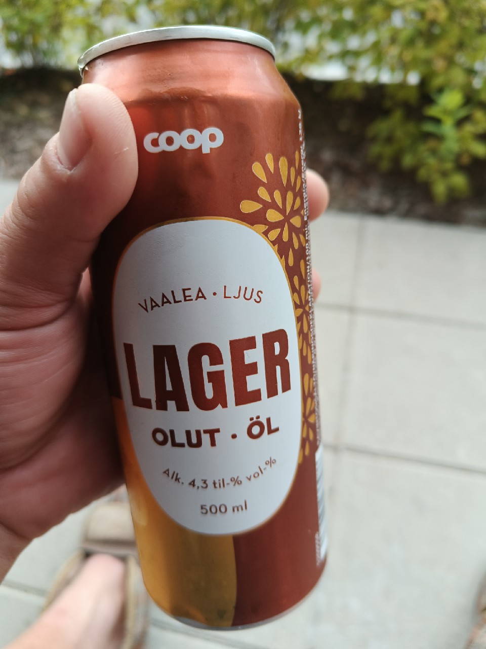 Coop Vaalea Lager 4.3%, Poland