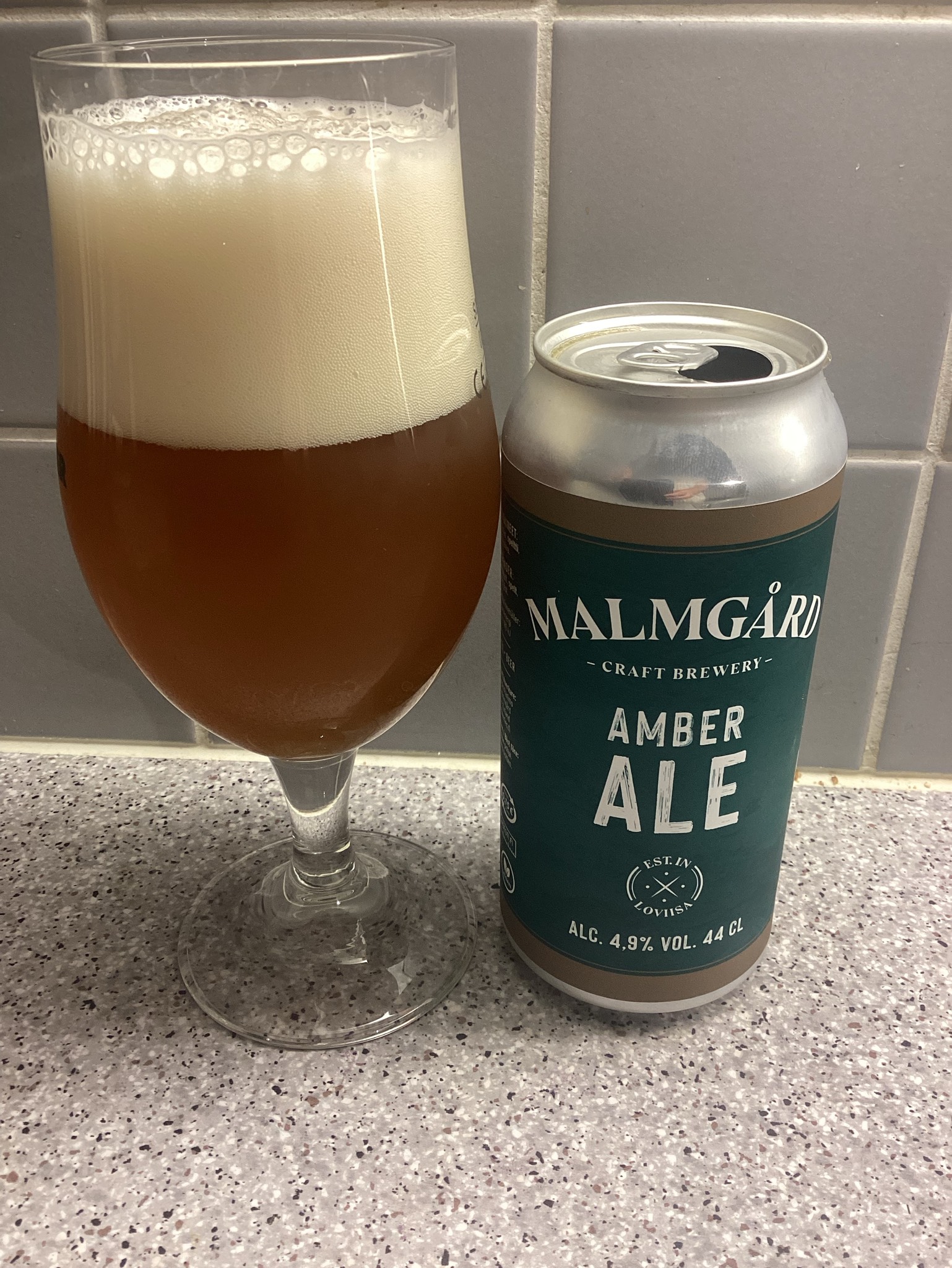 Malmgård amber ale, Finland