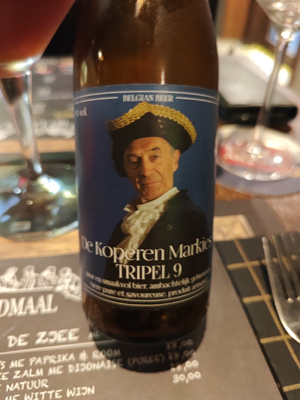 Tripel 9, Brouwerij De Koperen Markies