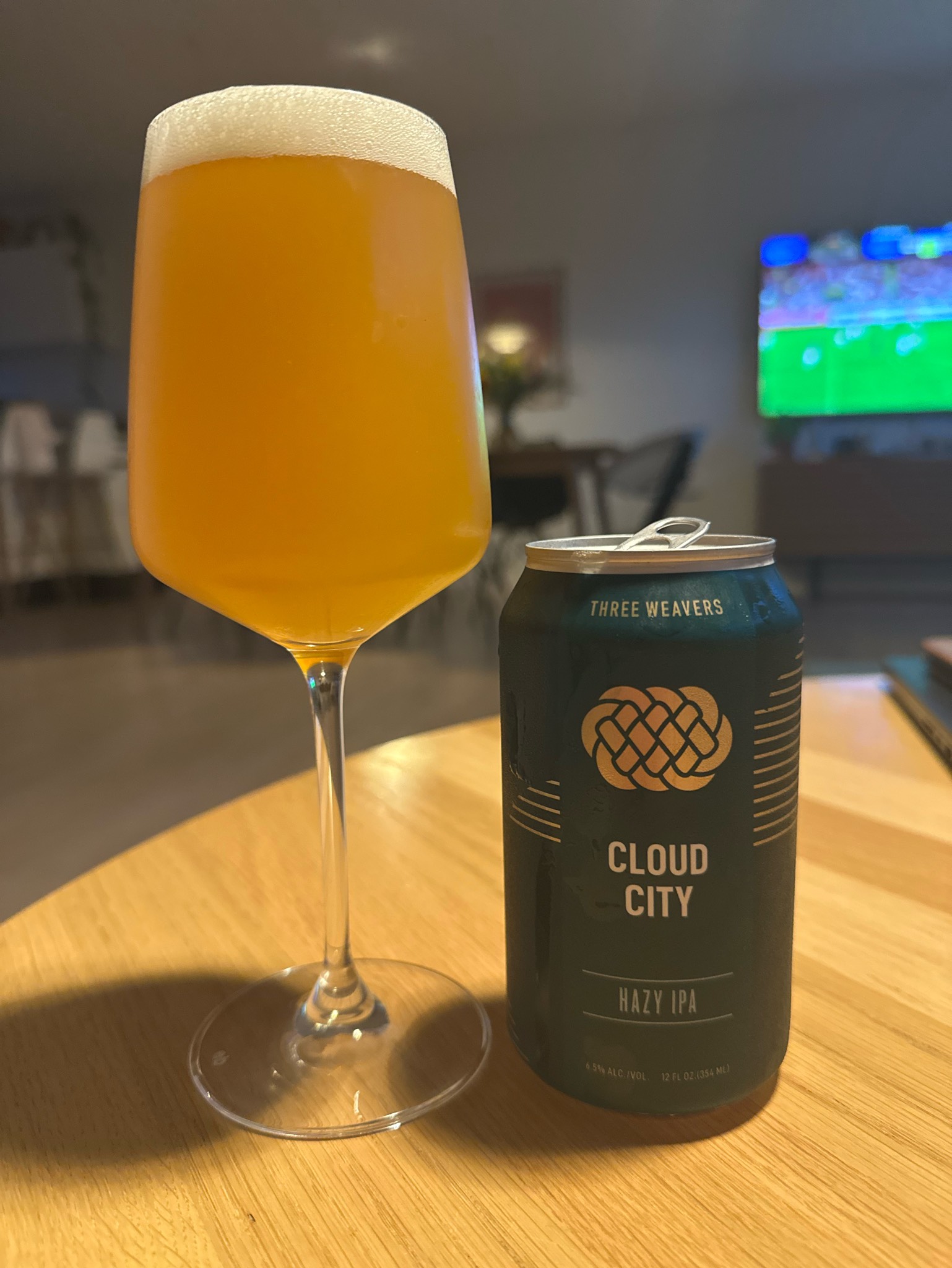 Cloud City Hazy IPA, Three Weavers Brewing Company