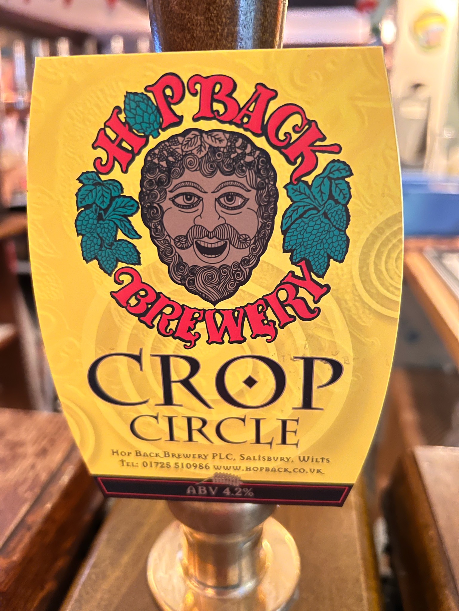 Crop Circle, Hop Back Brewery