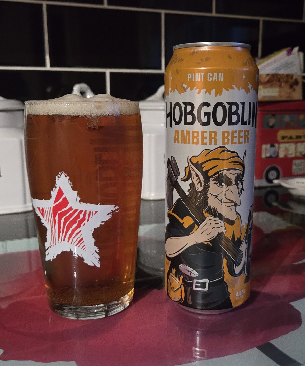 Hobgoblin Amber, England