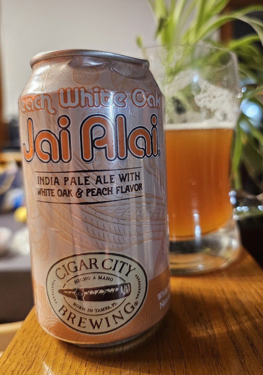 Peach White Oak Jai Alai, Cigar City Brewing