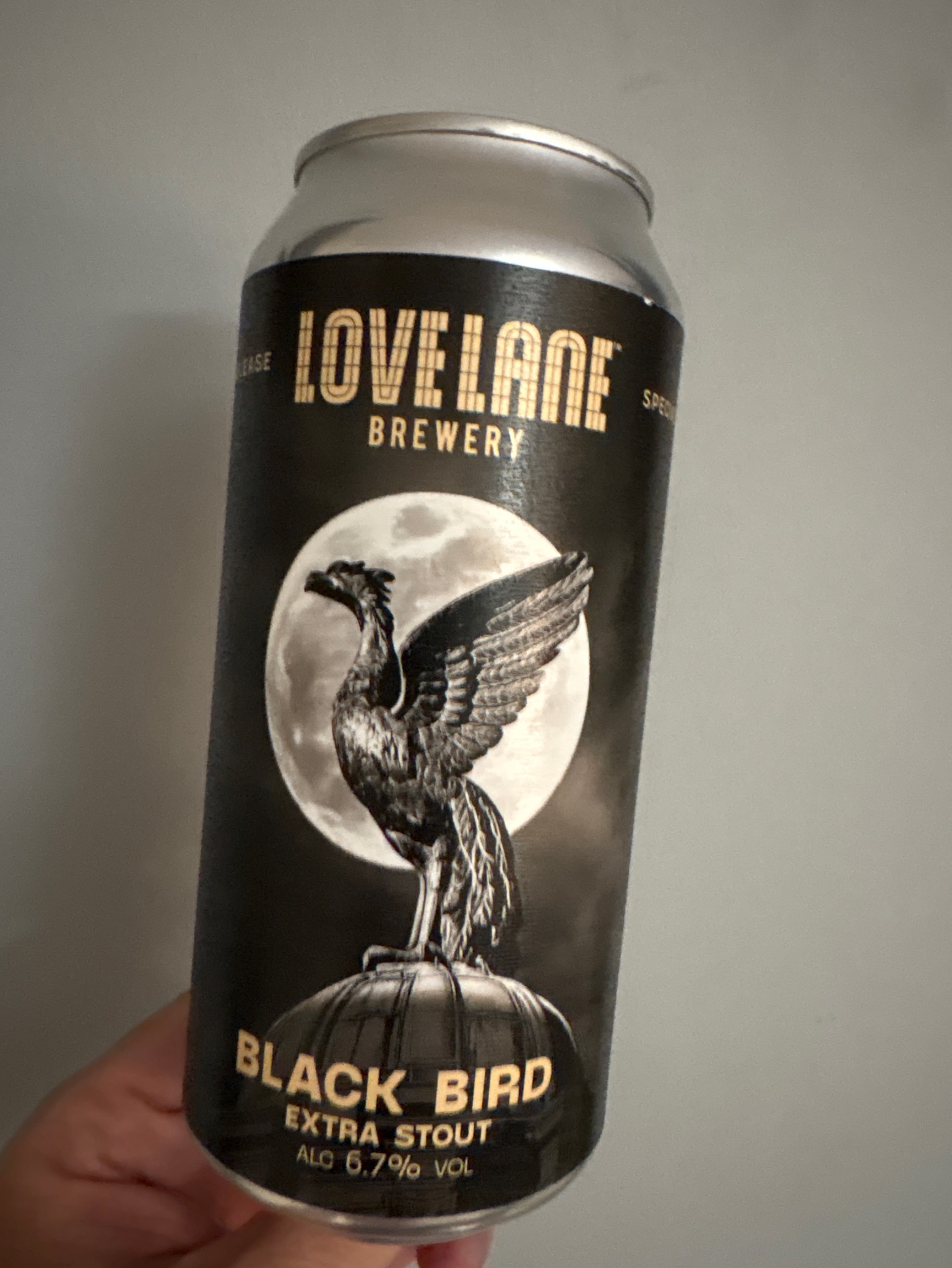 Black Bird, Love Lane Brewing