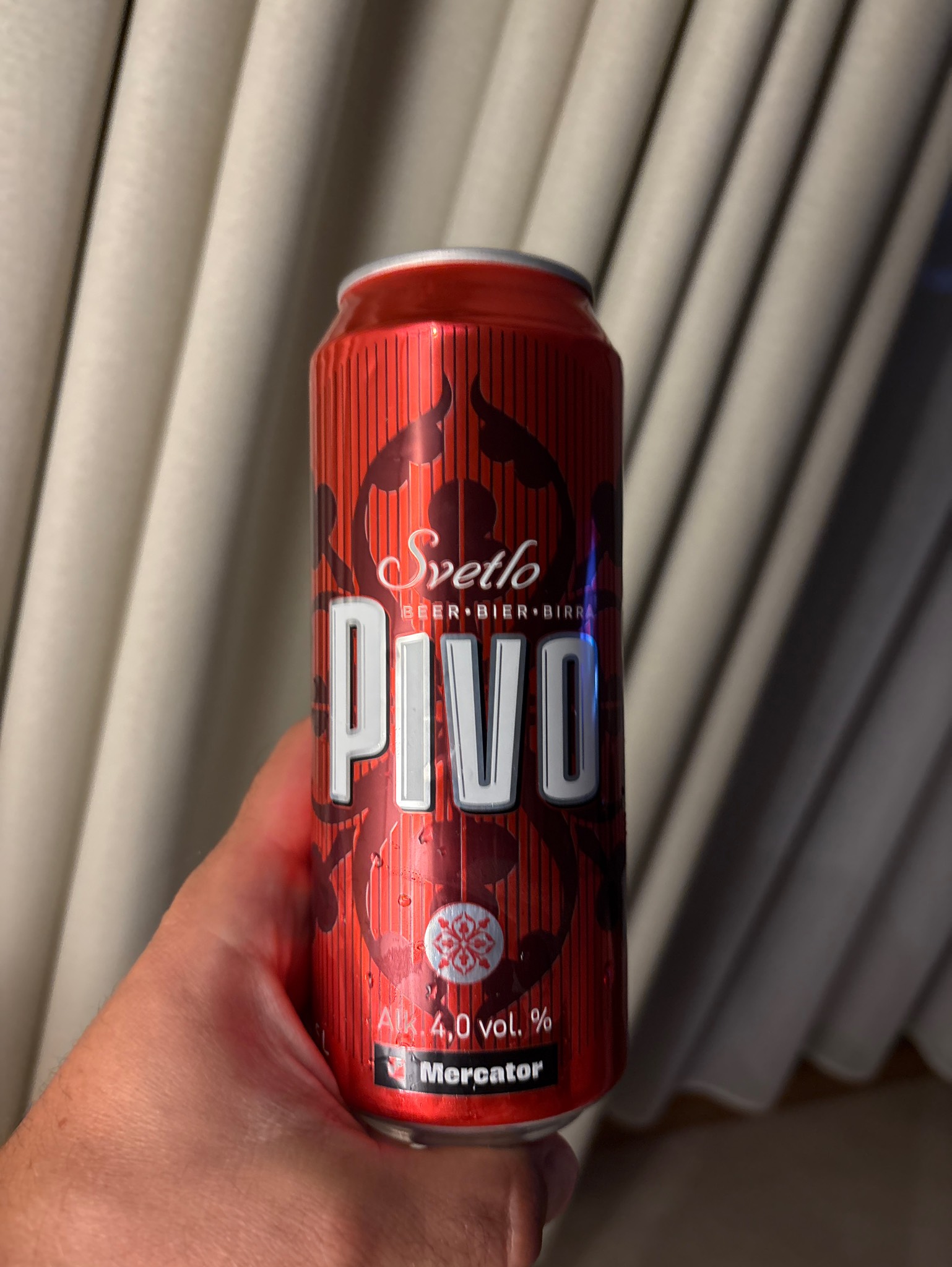 Mercator Svetlo Pivo, Slovenia