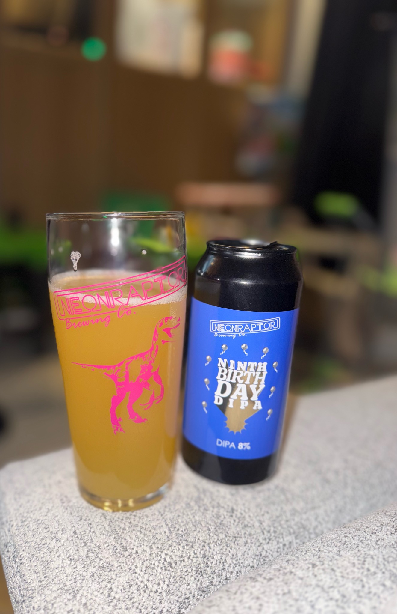 Ninth Birthday DIPA, Neon Raptor Brewing Co.