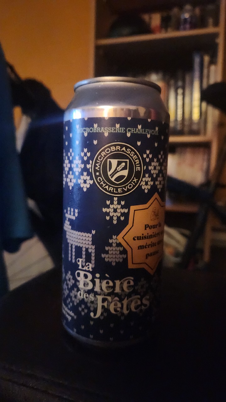 La bière des fêtes, Microbrasserie Charlevoix / Le Saint Pub