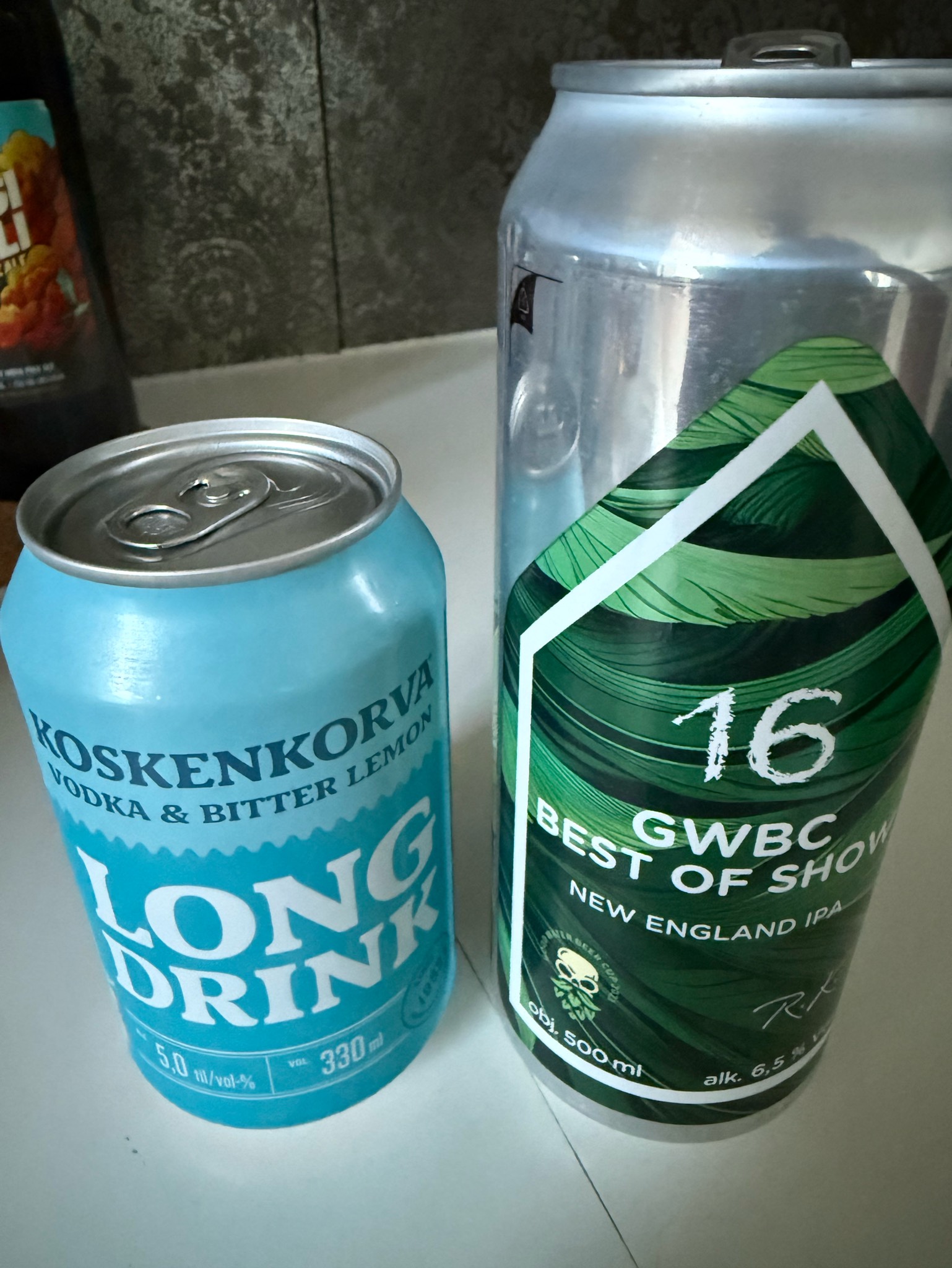 Koskenkorva Long Drink Vodka & Bitter Lemon, Finland
