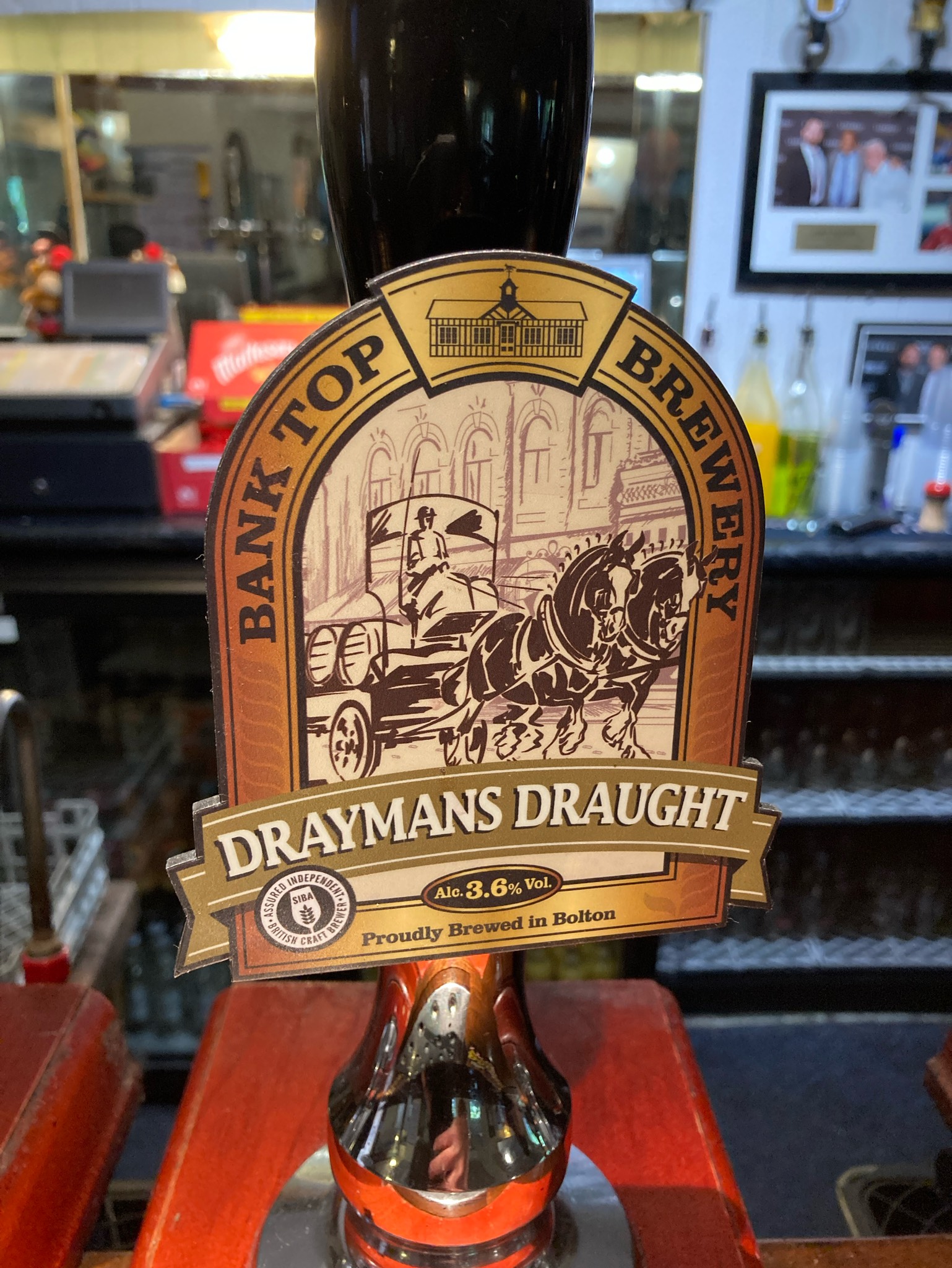 Drayman's Draught, Bank Top Brewery