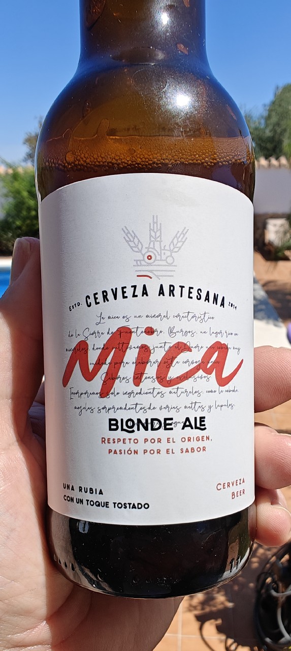 Mica Oro Ale Premium, Cerveza Mica de la Sierra