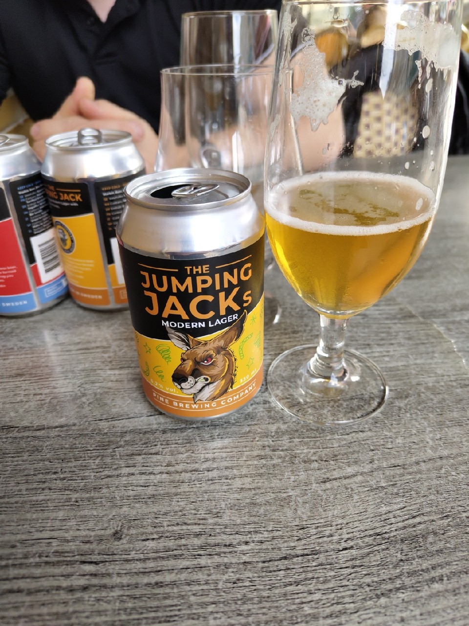 Jumping Jack's modern lager, Sweden