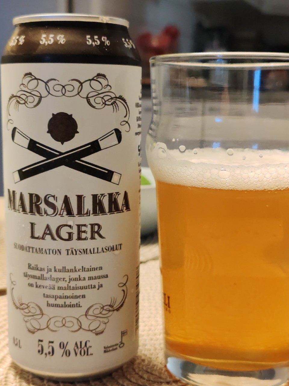 Marsalkka Lager 5.5%, Finland