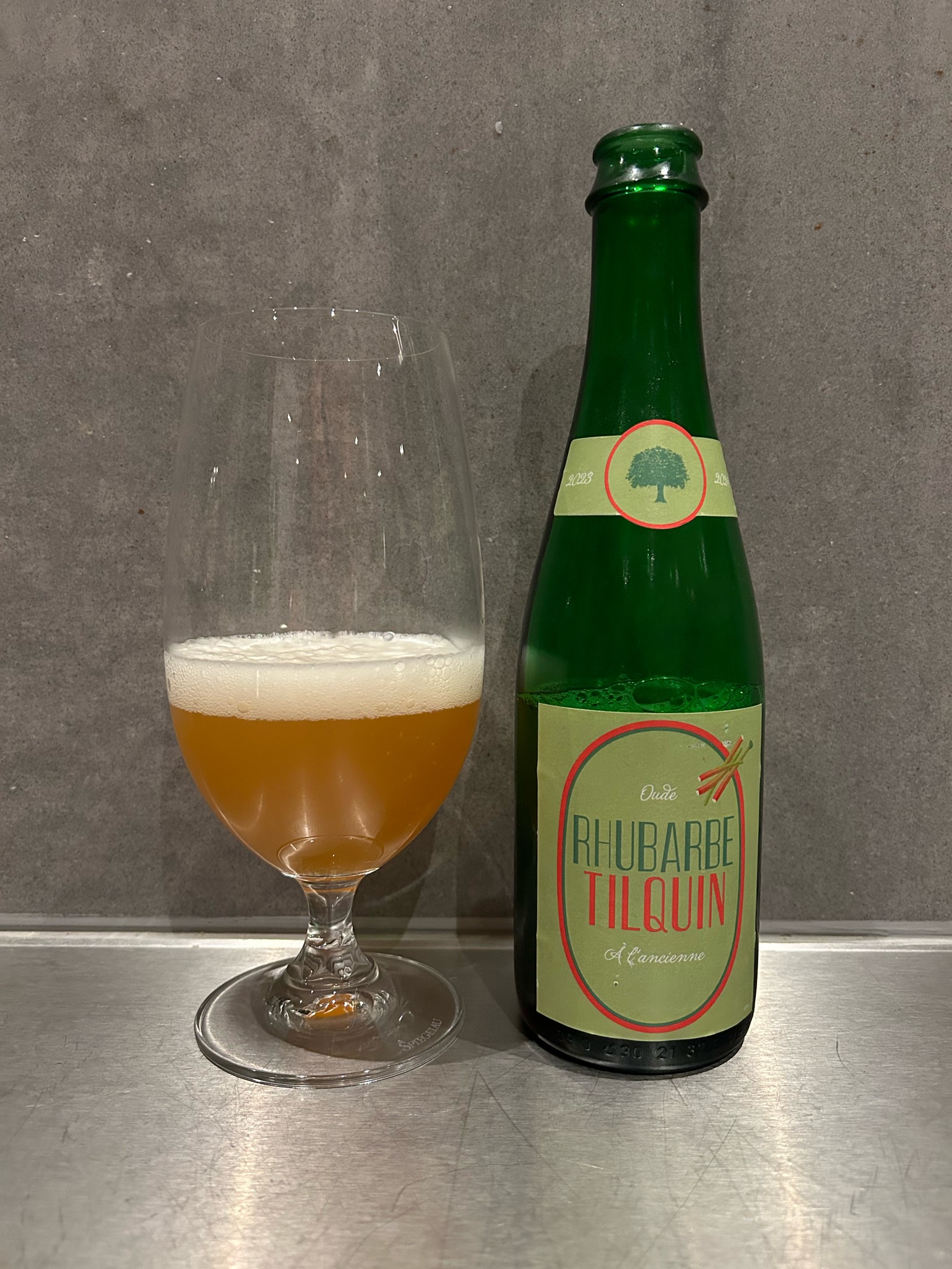 Oude Rhubarbe Tilquin à l'Ancienne (2022-2023), Belgium