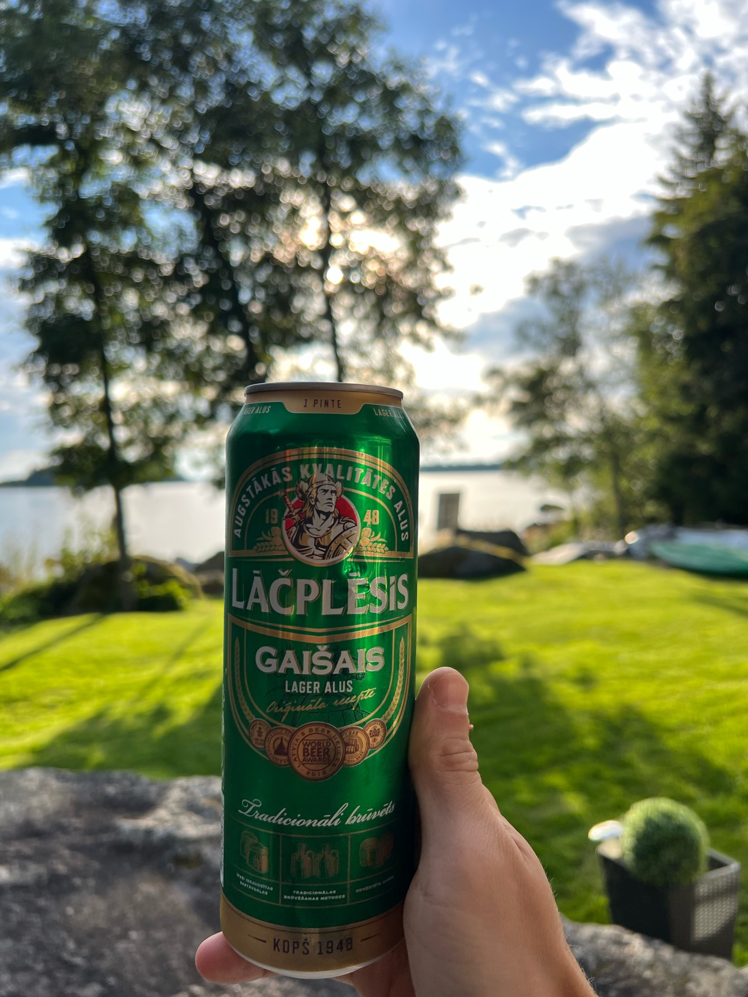 Lāčplēsis Gaišais, Latvia