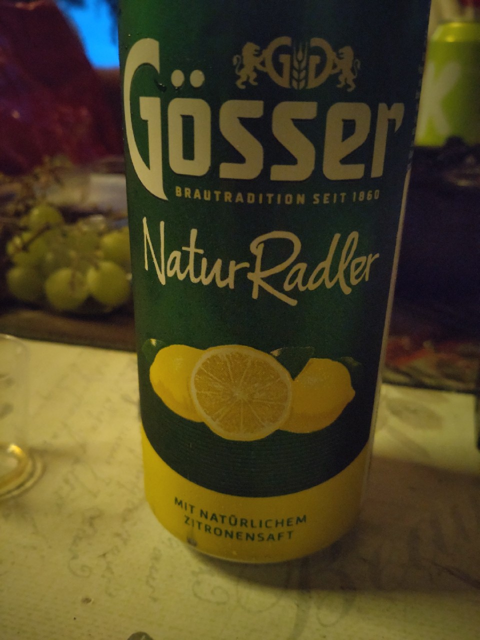 Gösser NaturRadler Kräuter, Austria