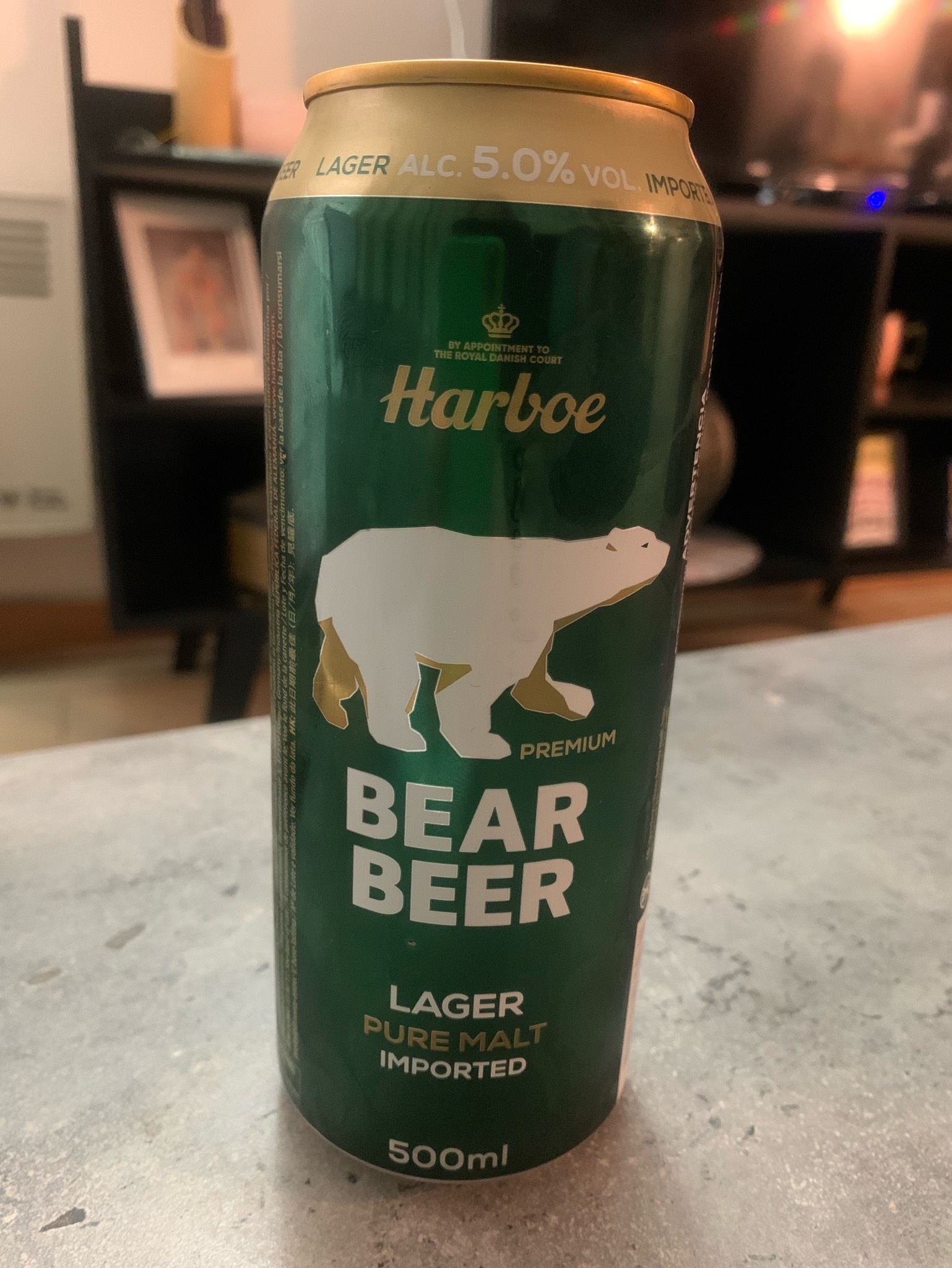 Bear Beer 5,0 %, Denmark