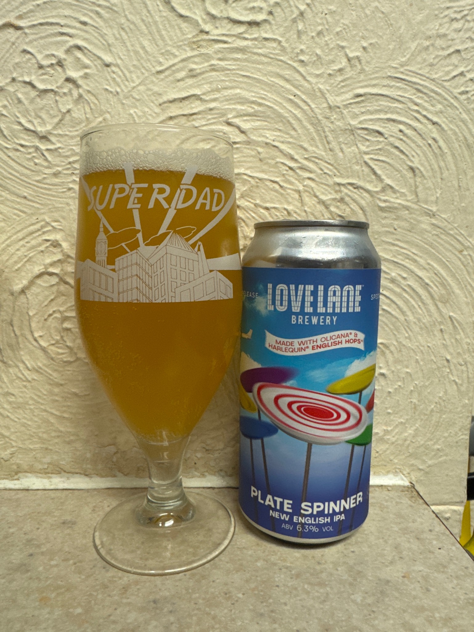 Plate Spinner, Love Lane Brewing