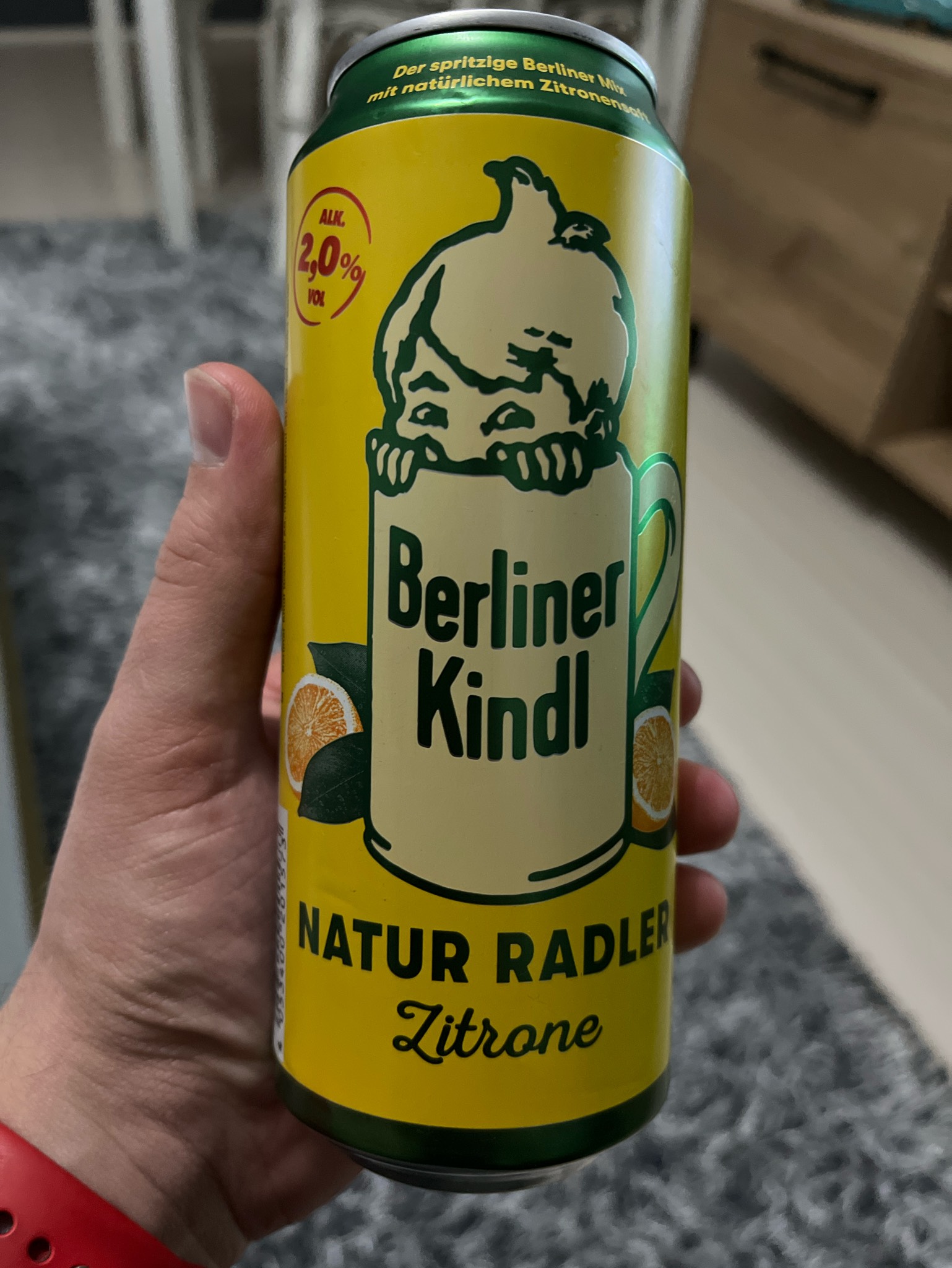 Berliner Kindl Radler Naturtrüb, Berliner Kindl Schultheiss Brauerei (Oetker Group)