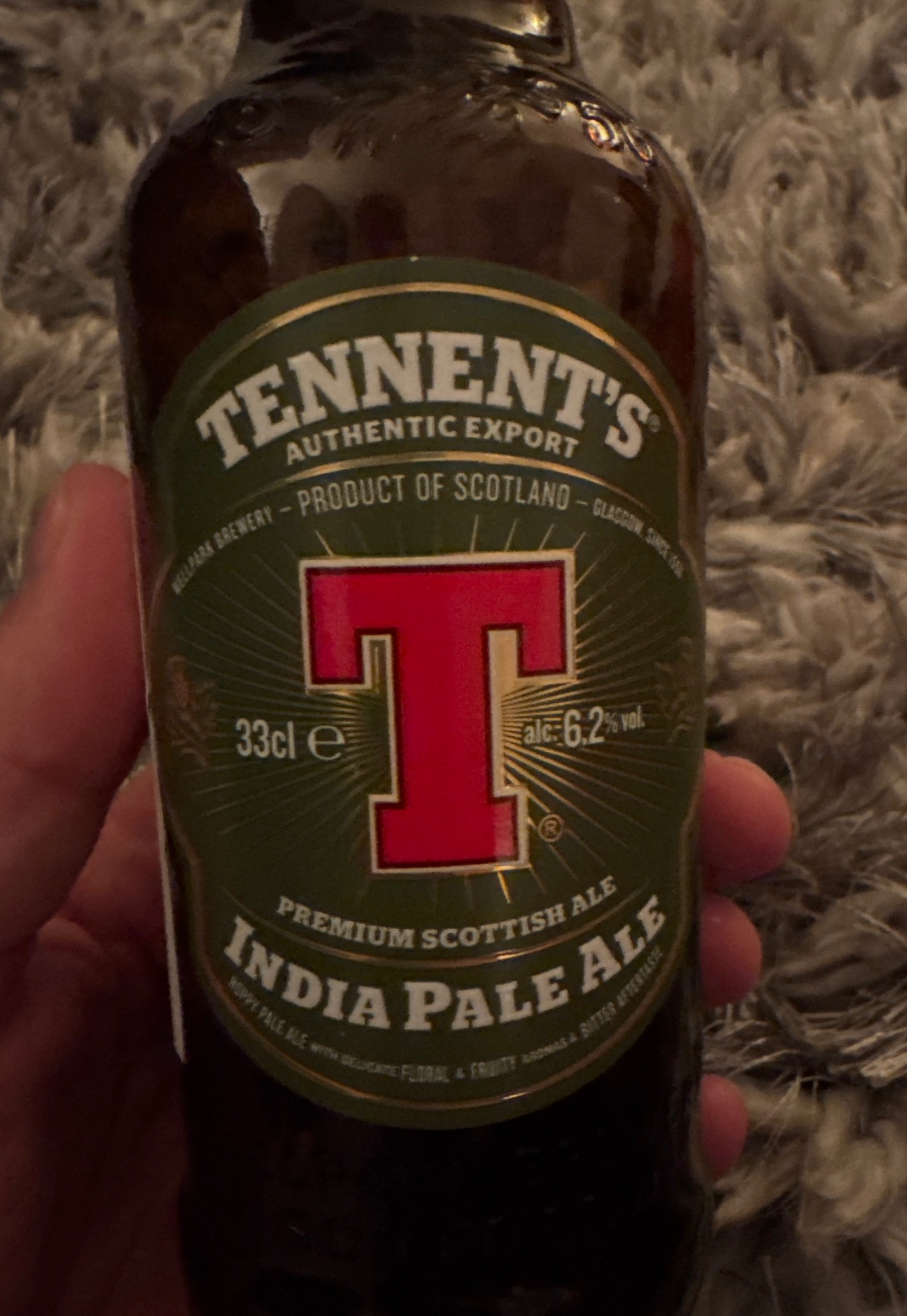 Tennent's India Pale Ale, Scotland