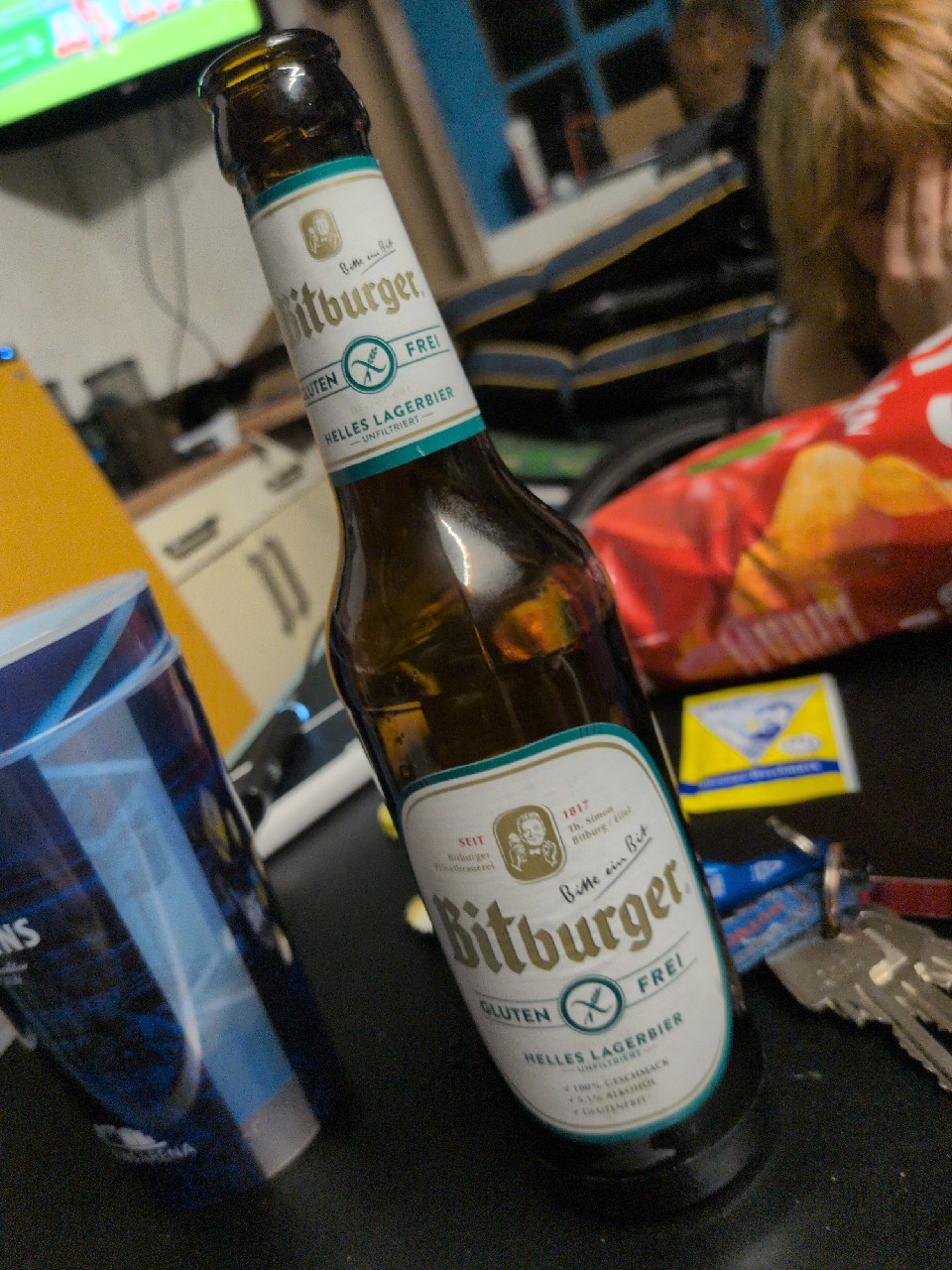 Bitburger Helles Lagerbier Glutenfrei, Germany