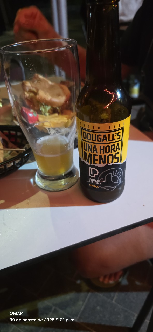 UNA HORA MENOS, Cervezas Artesanales de Cantabria