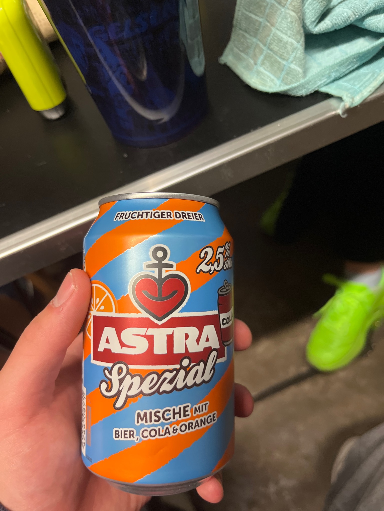Spezial Mische mit Bier, Cola & Orange, Germany