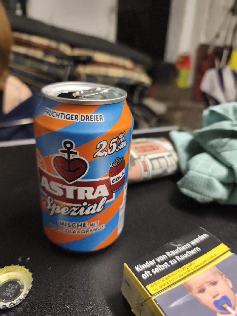 Astra Spezial, Bavaria-St. Pauli-Brauerei Hamburg