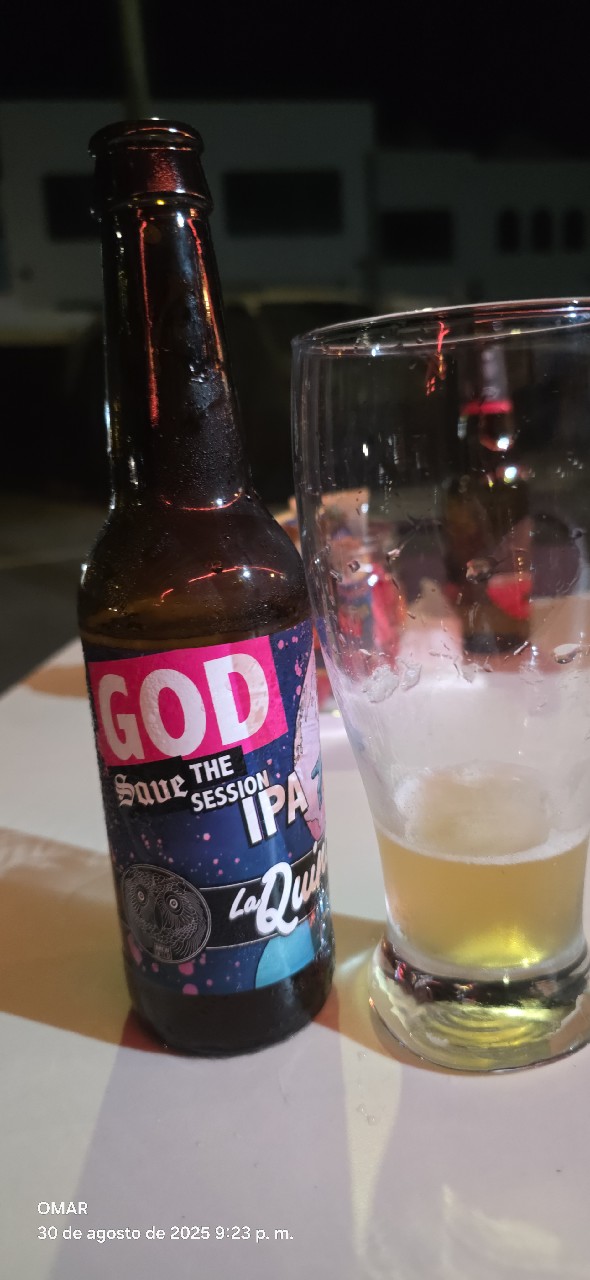 God Save The Session IPA, La Quince Brewing Co.