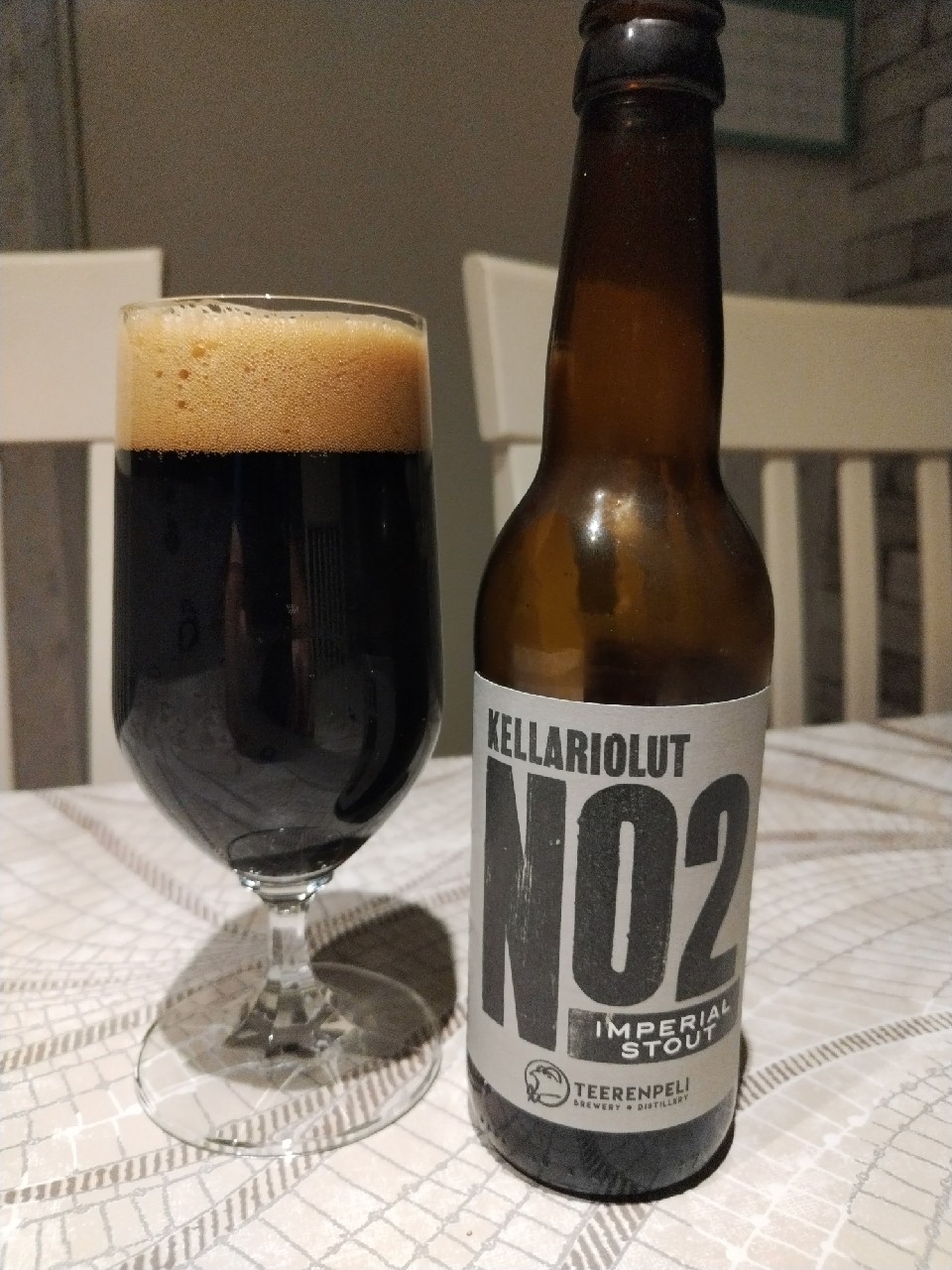 Kellariolut No 2 Imperial Stout, Finland