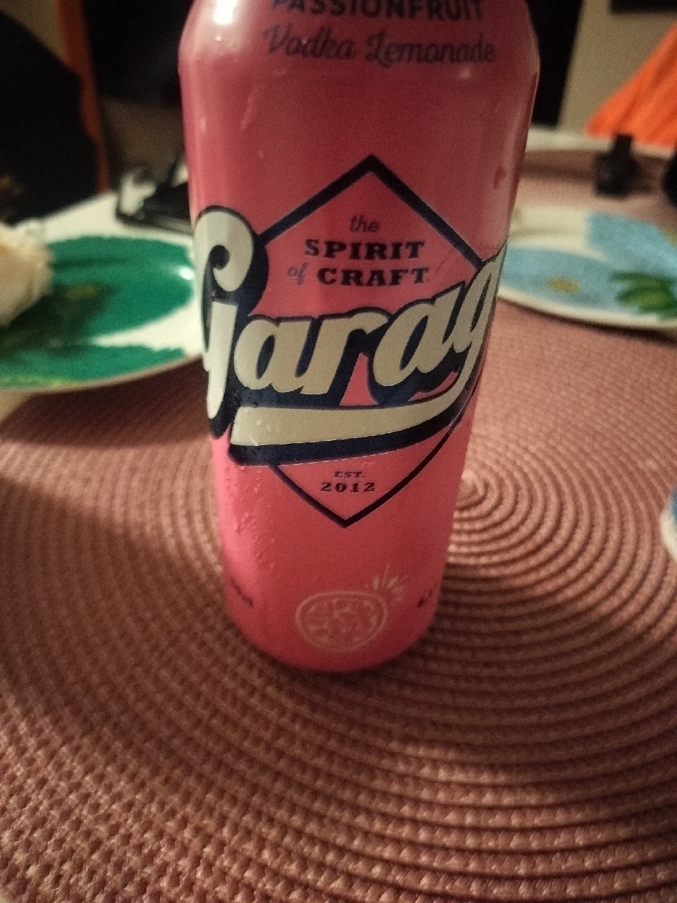 Garage Passionfruit Vodka Lemonade, Finland