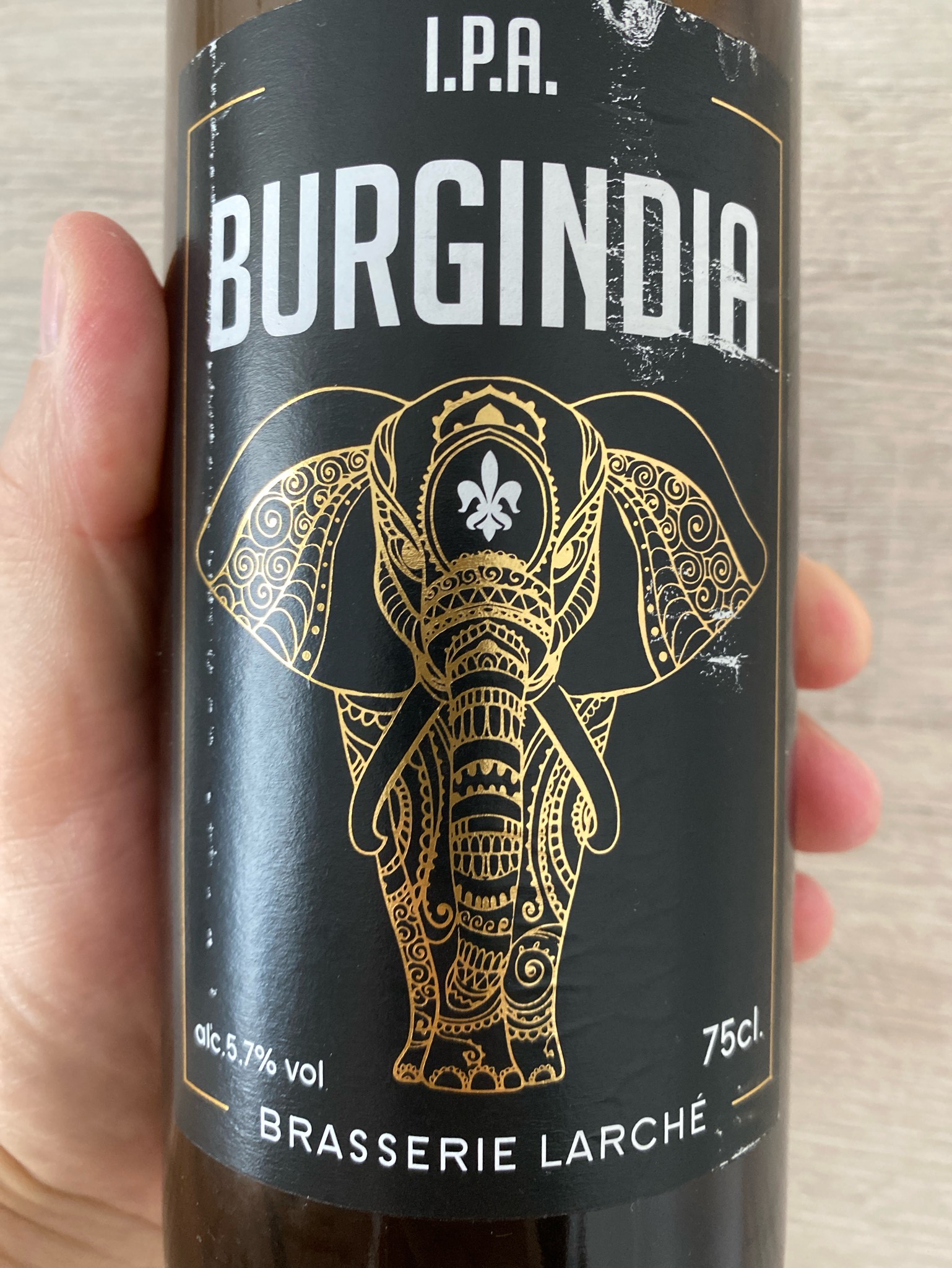 Burgindia IPA, Brasserie Larché