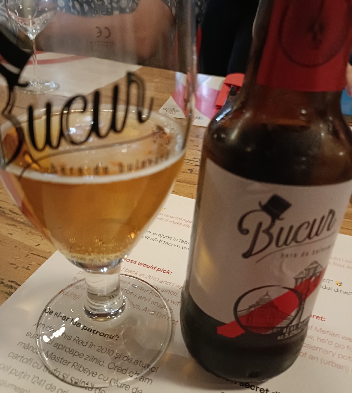 Bucur Blondă, Carlsrom Beverage Co. (United Romanian Breweries)