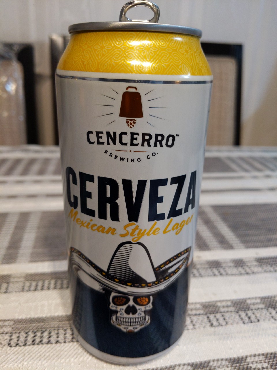Cerveza Mexican Style Lager, Cencerro Brewing co.