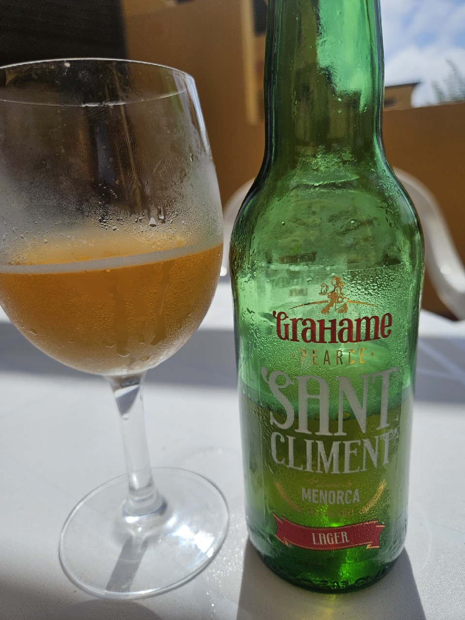 Grahame Pearce Sant Climent Lager, Spain