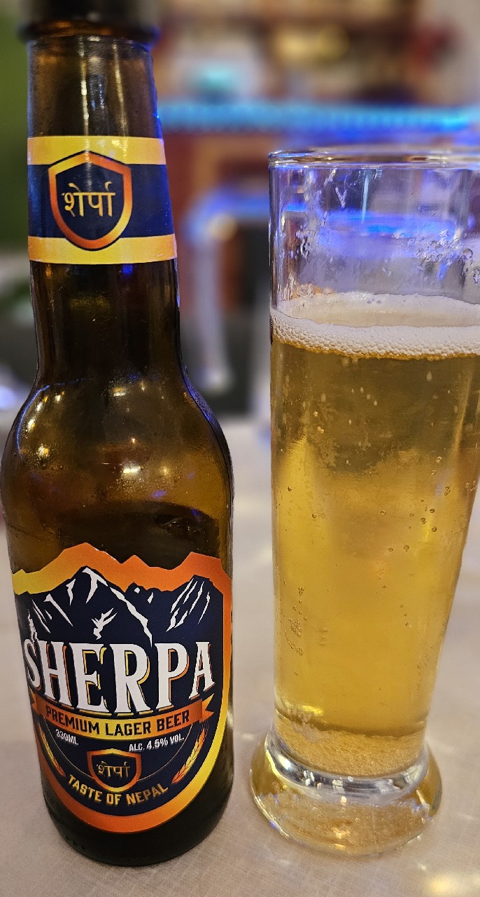 Sherpa Premium Lager Beer, Nepal