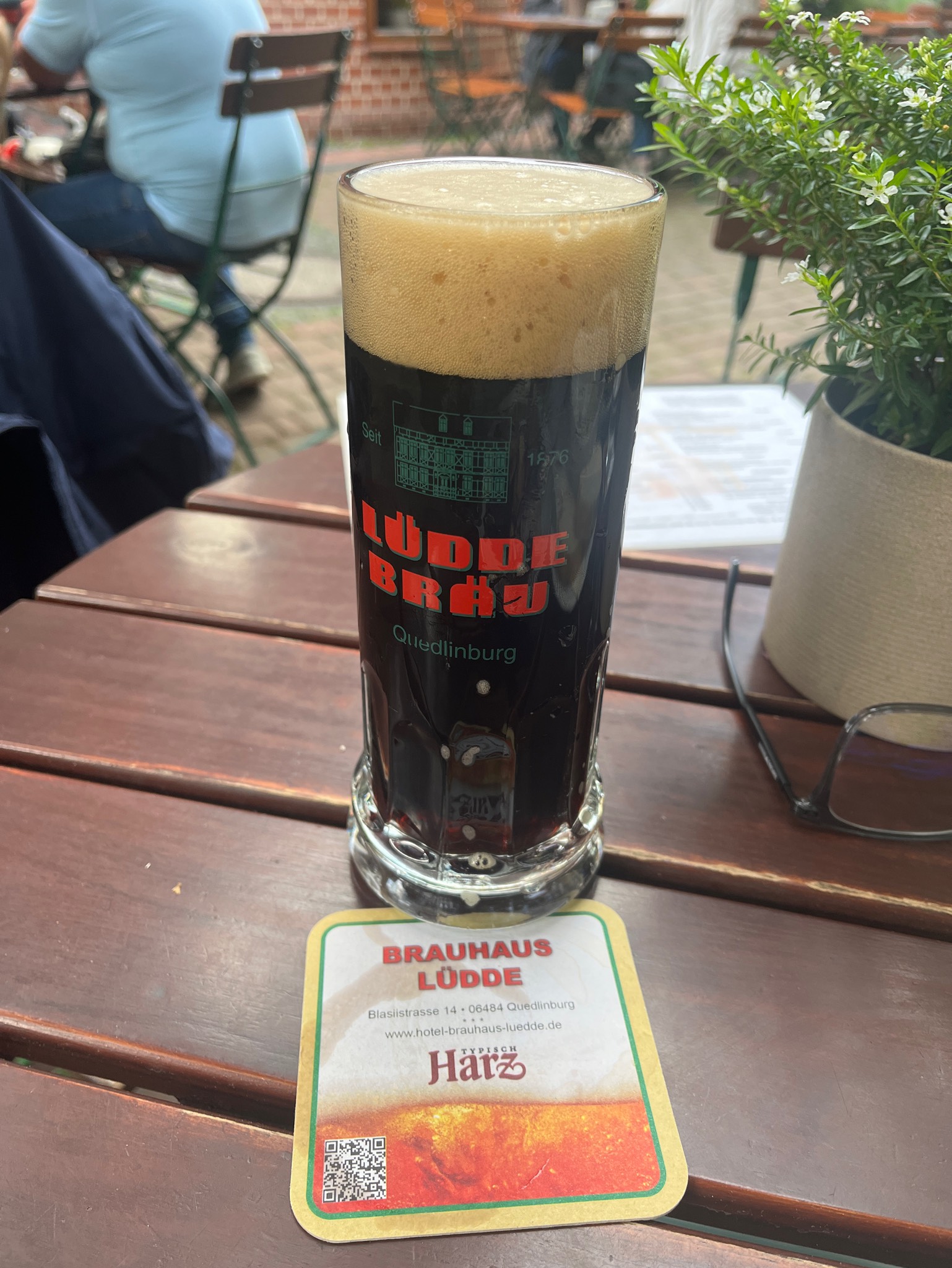 Lüdde Bräu Knuttenforz Schwarzbier, Brauerei Lüdde, Quedlinburg