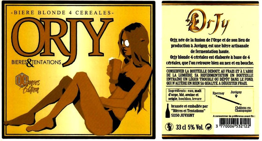 Orjy Blonde 4 Céréales, France