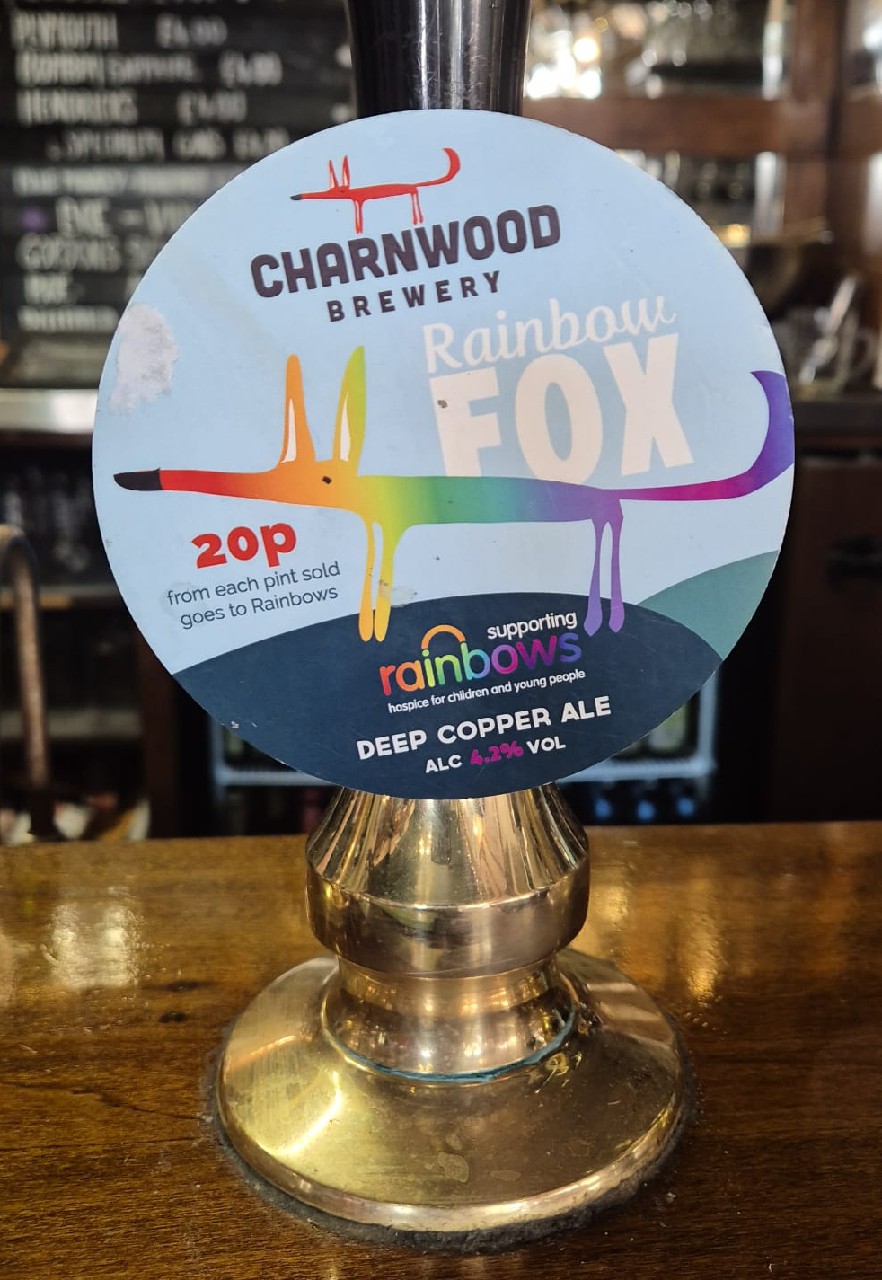 Rainbow Fox, Charnwood Brewery