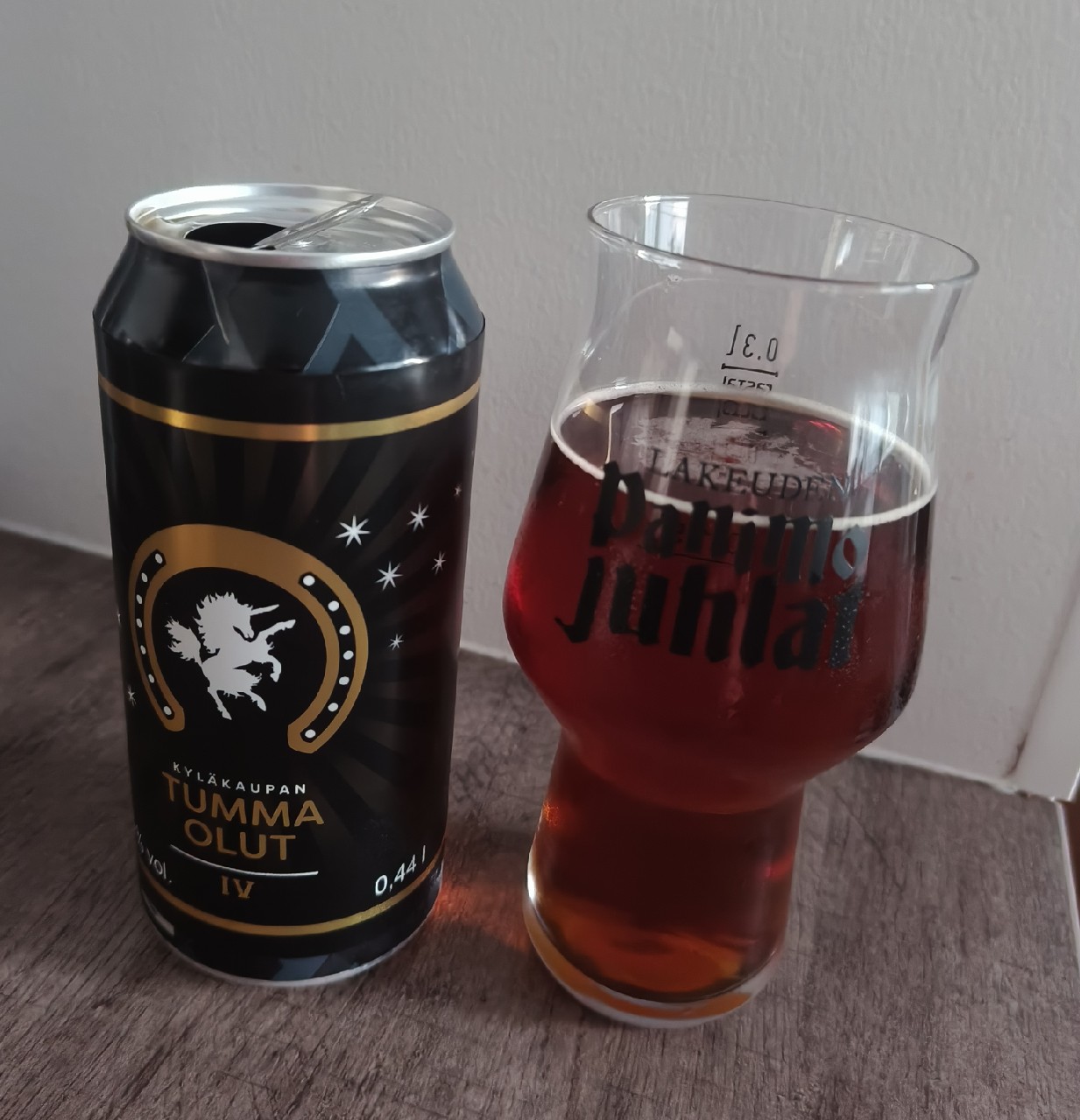 Kyläkaupan Tumma Olut IV, Finland