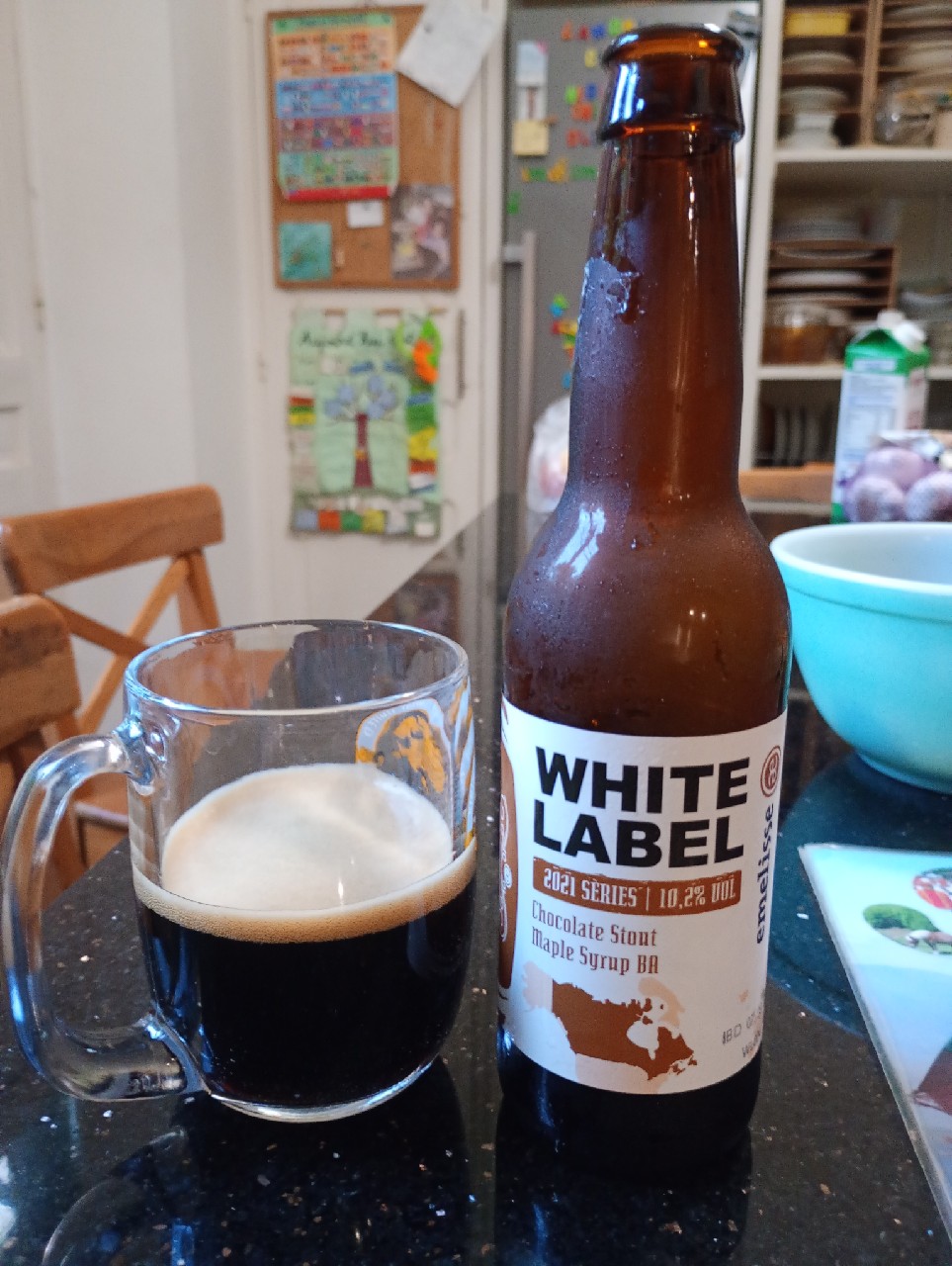 White Label 2021 Series Chocolate Stout Maple syrup Ba, Netherlands