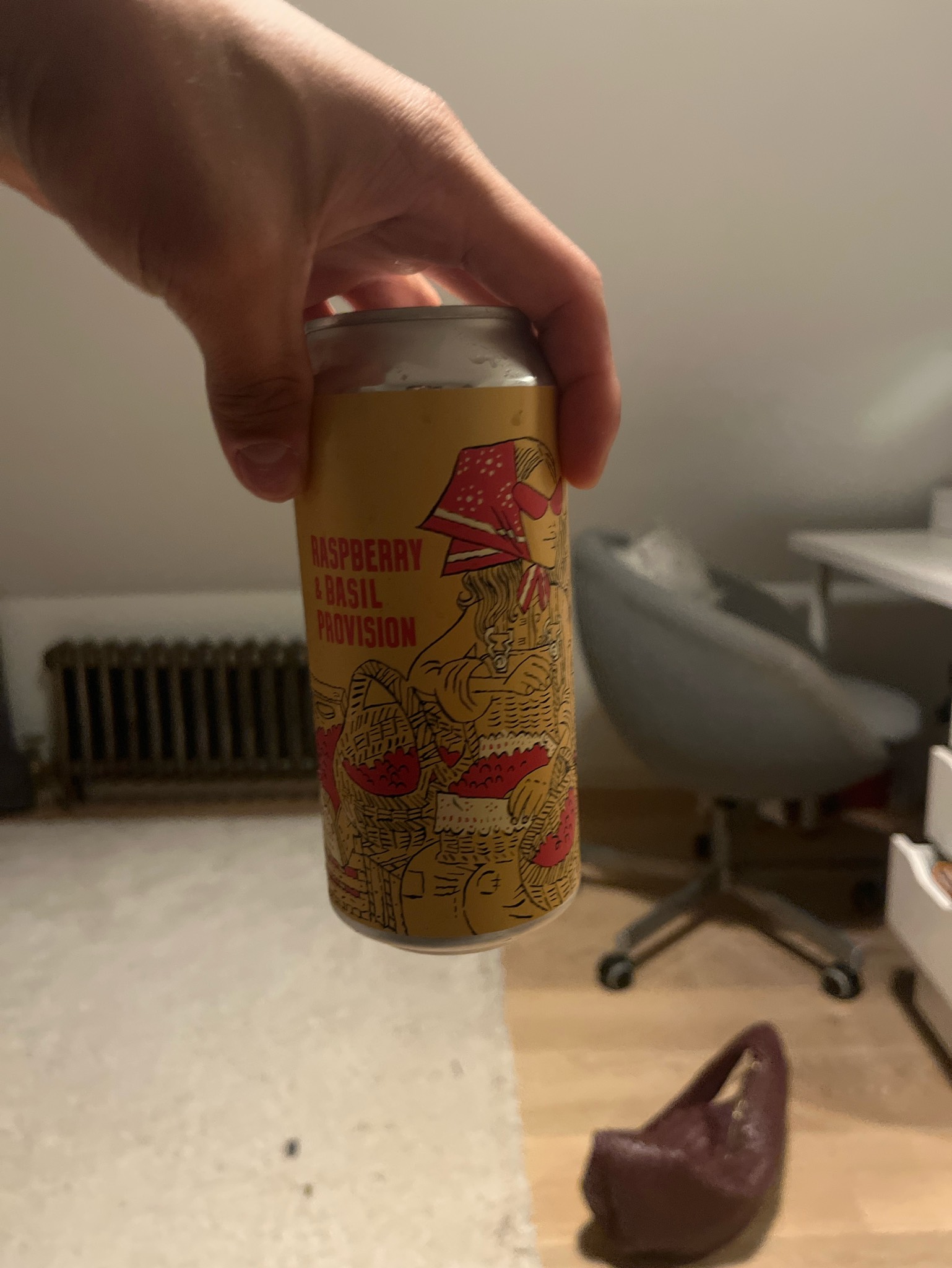 Burning Sky Raspberry & Basil Provision, Black Arts Brewers And Blenders