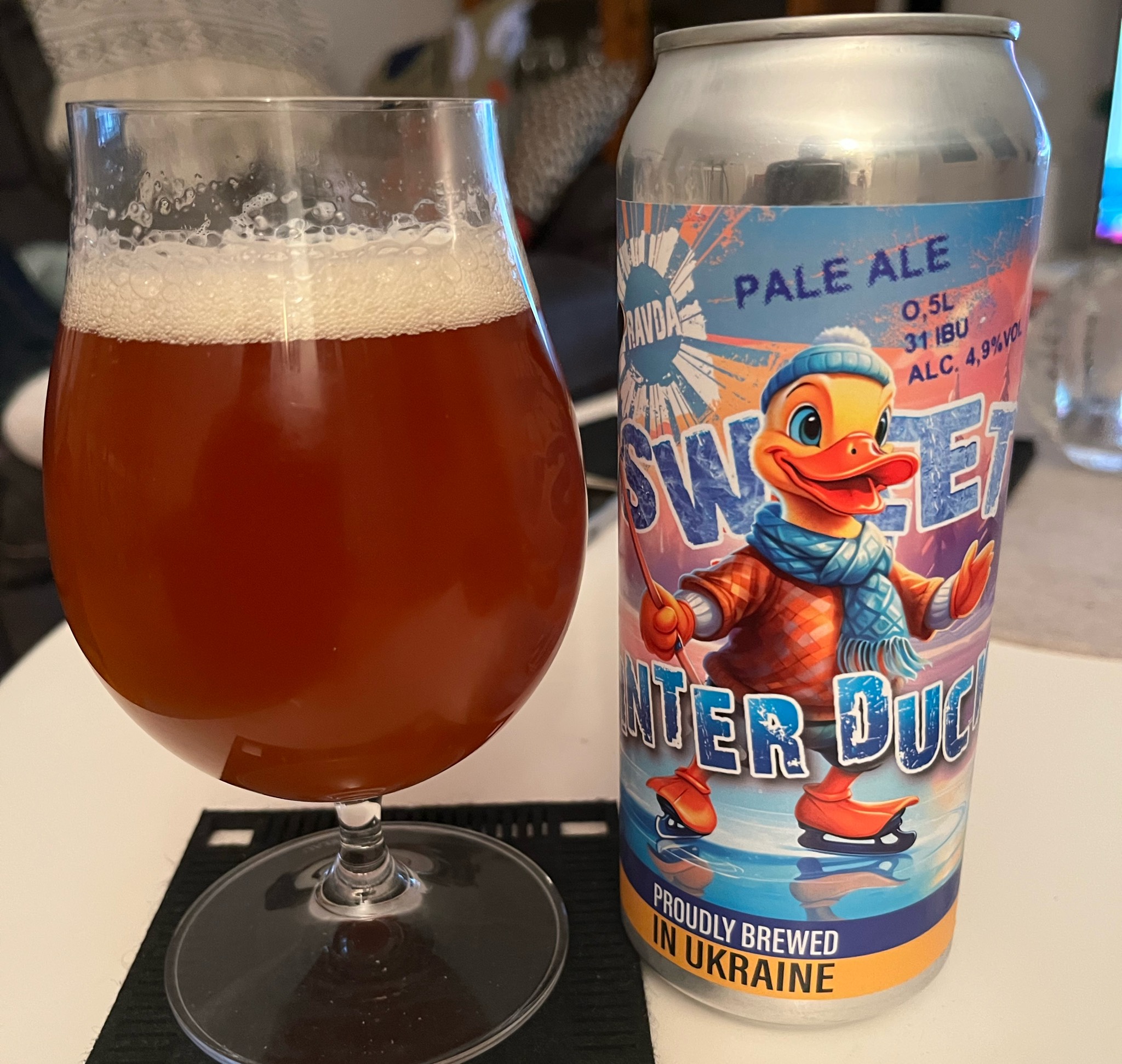 Sweet Winter Duck, Ukraine