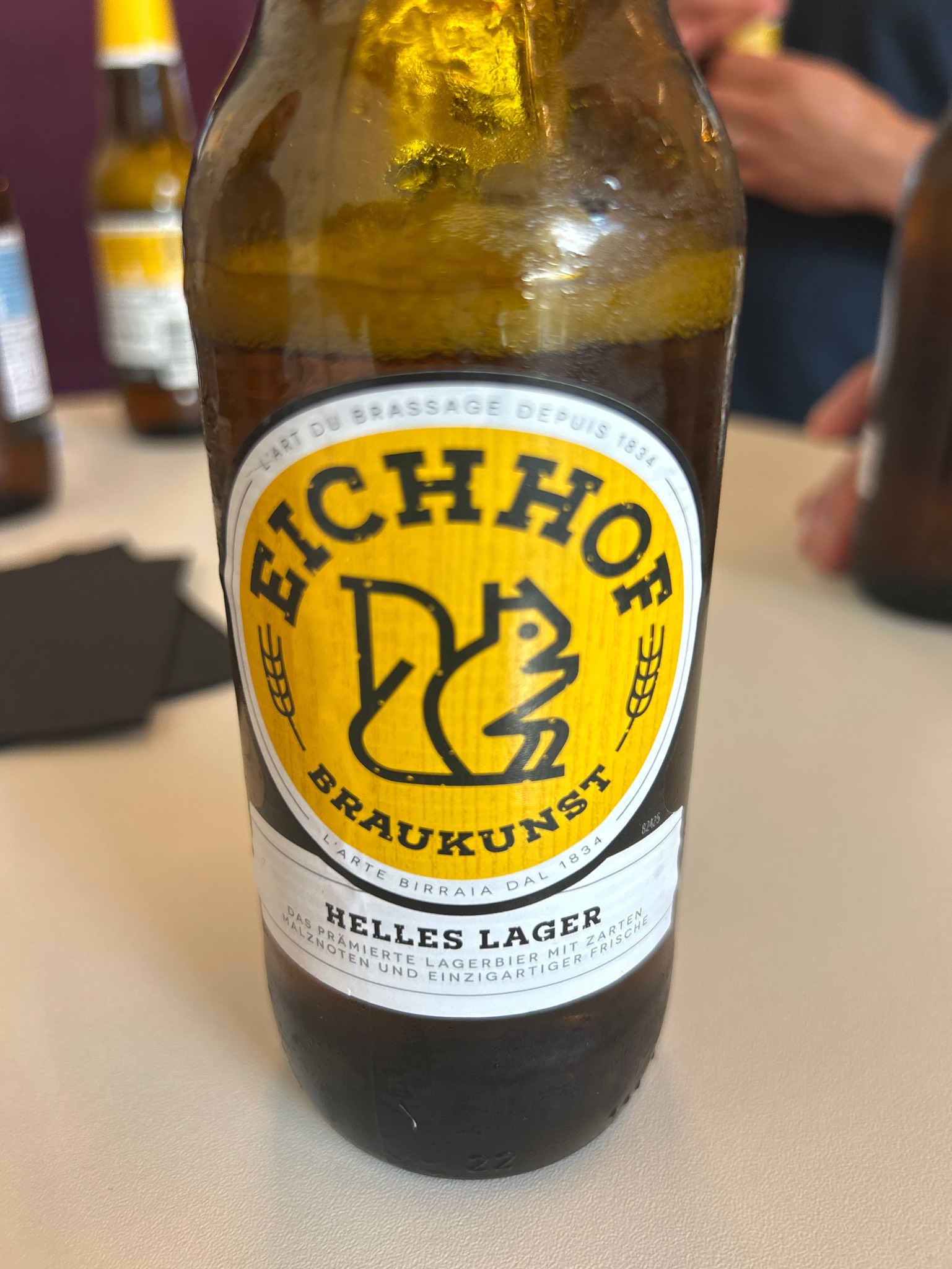 Eichhof Lager, Brauerei Eichhof (Heineken)